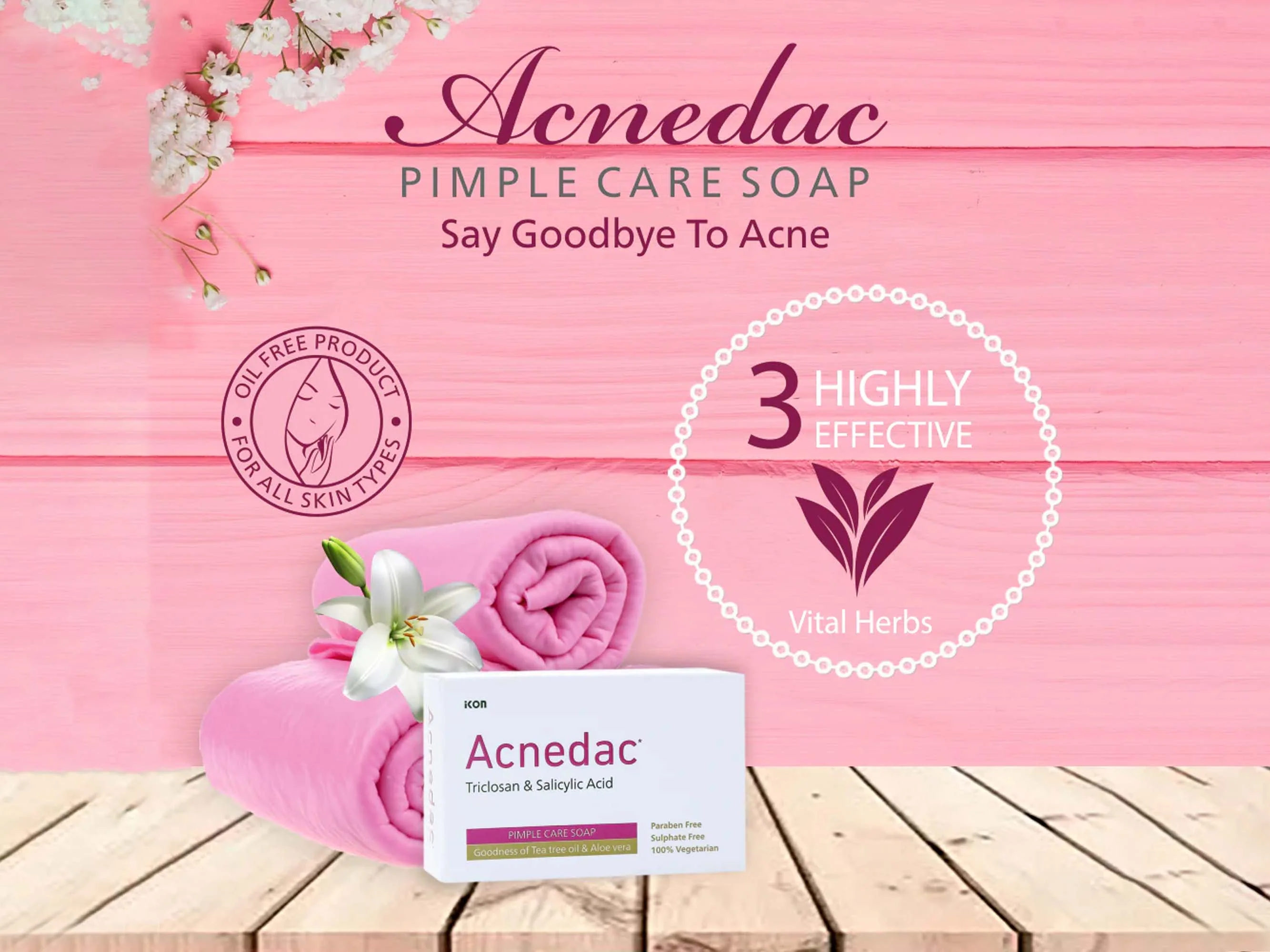 Acnedac Pimple Care Soap - Image 3