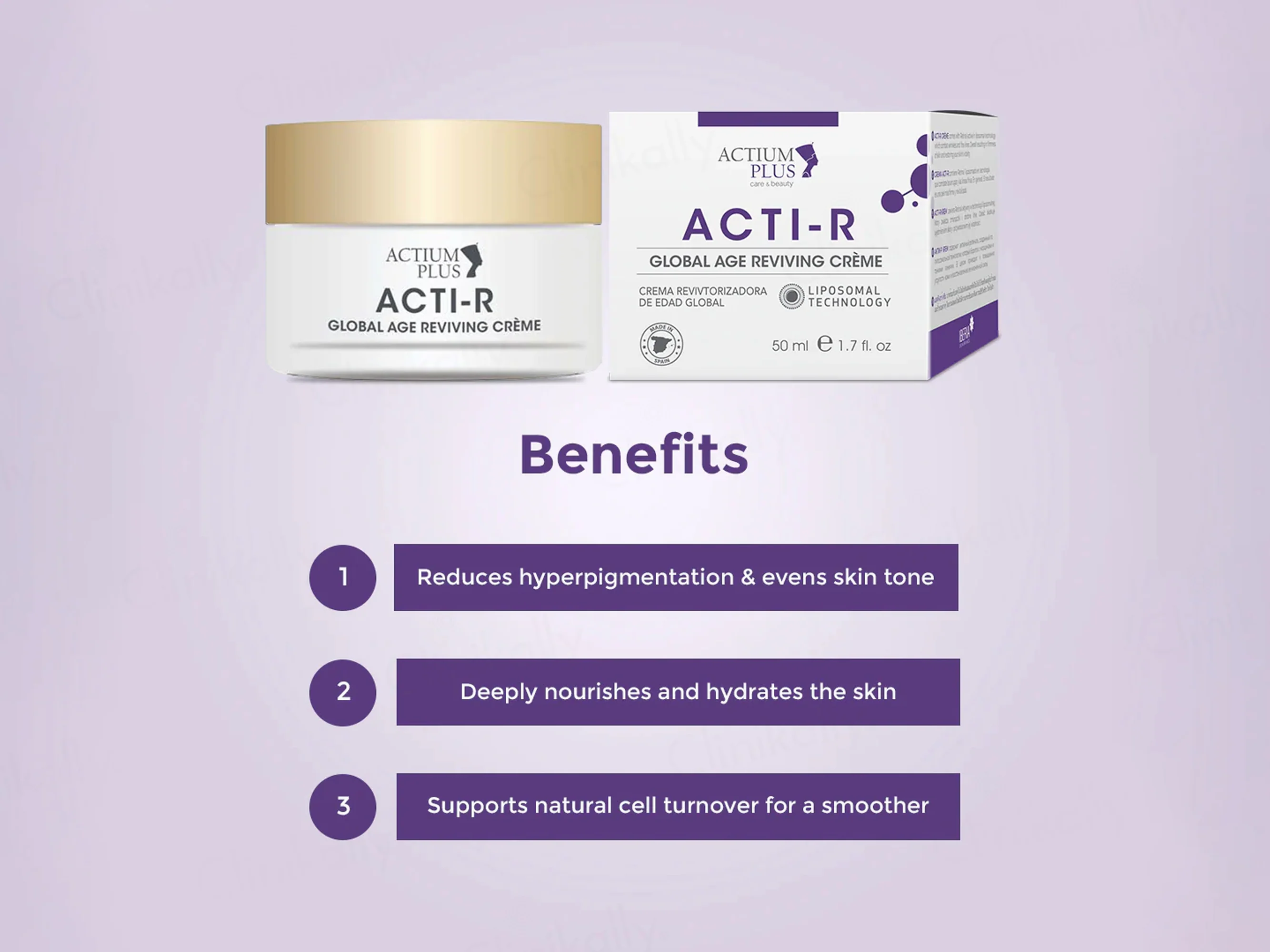 Actium Plus Acti-R Global Age Reviving Creme - Image 4