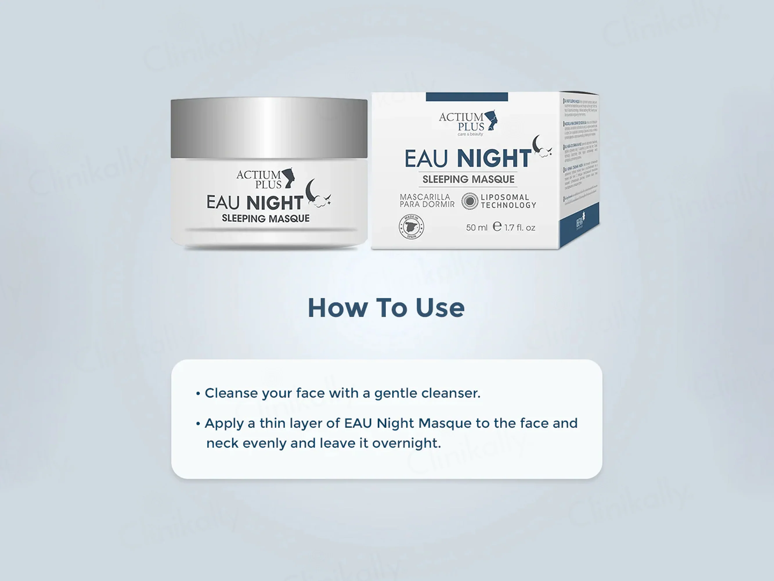 Actium Plus Eau Night Sleeping Masque - Image 3