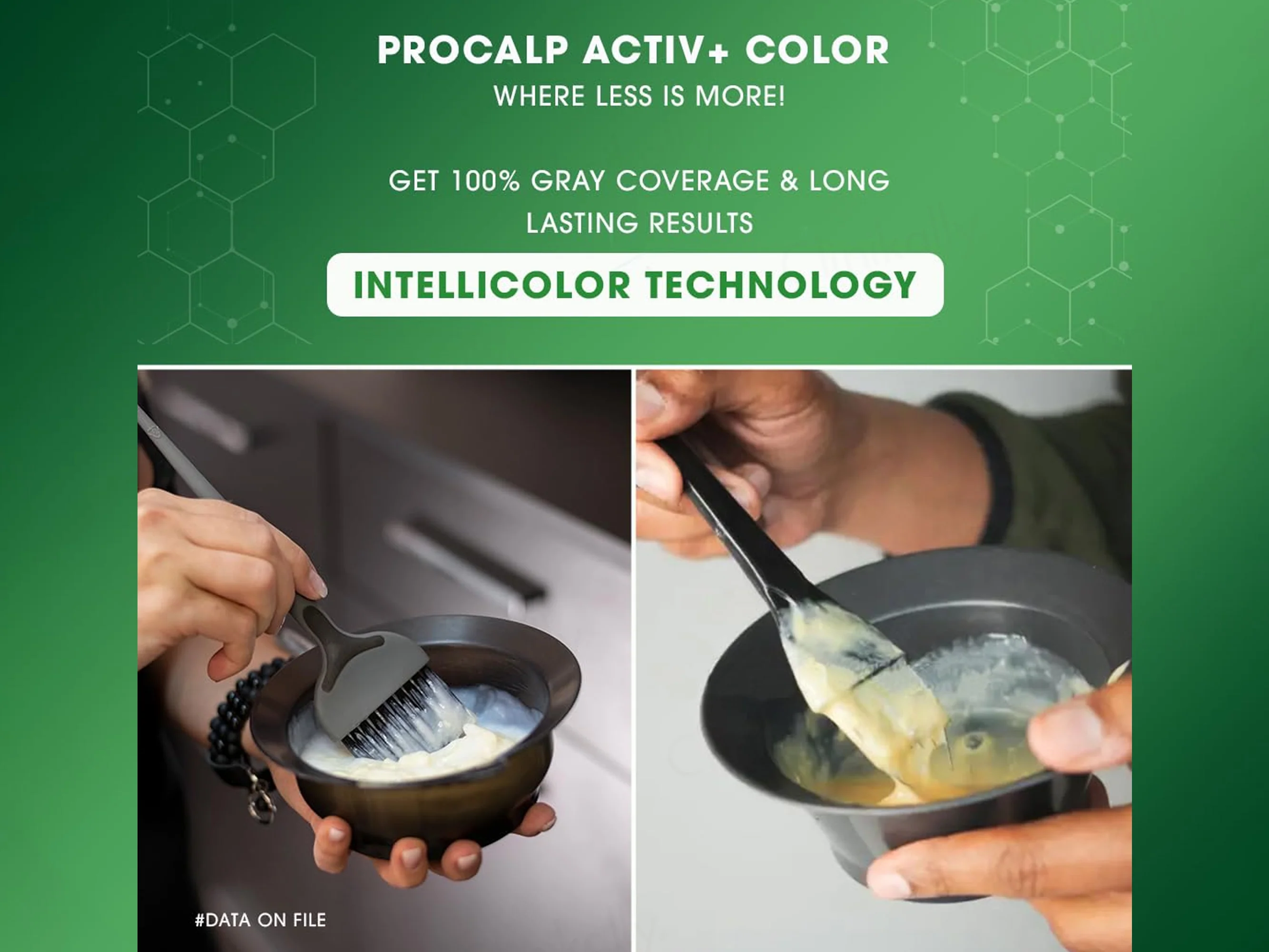 Actium Plus Procalp Activ Color+ Nourishing Gentle Permanent Colouring Cream Kit - 1.0 Black - Image 10