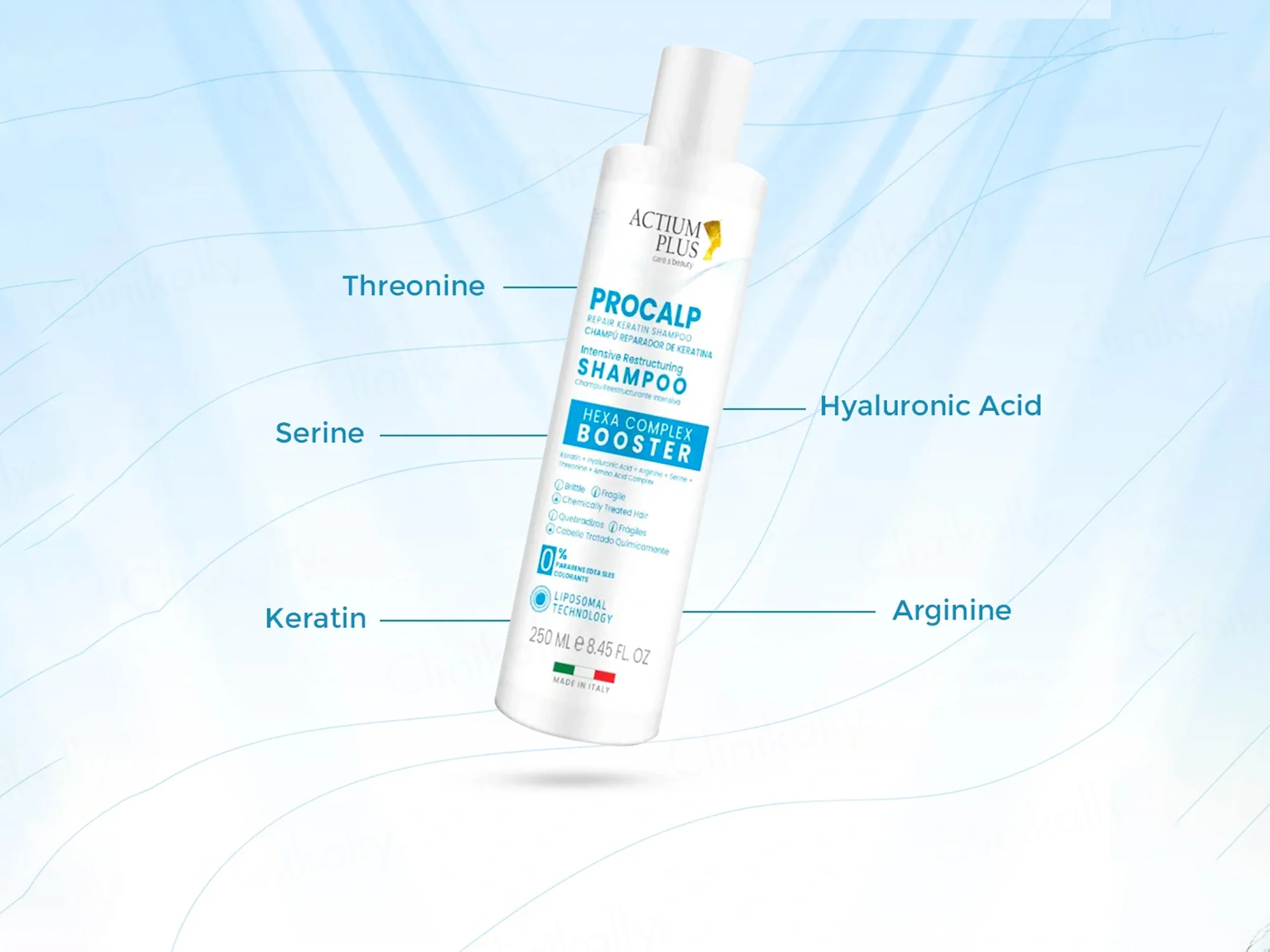 Actium Plus Procalp Repair Keratin Shampoo - Image 5