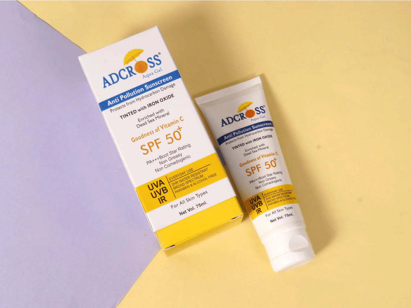 Adonis Adcross SPF 50+ Aqua Sunscreen Gel - Image 4