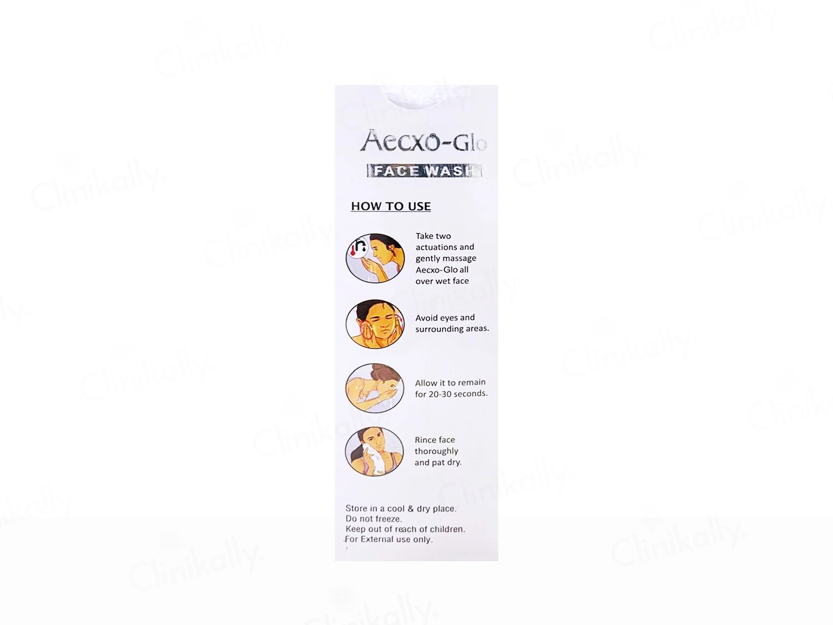 Aecxo-Glo Skin Lightening & Whitening Face Wash - Image 2