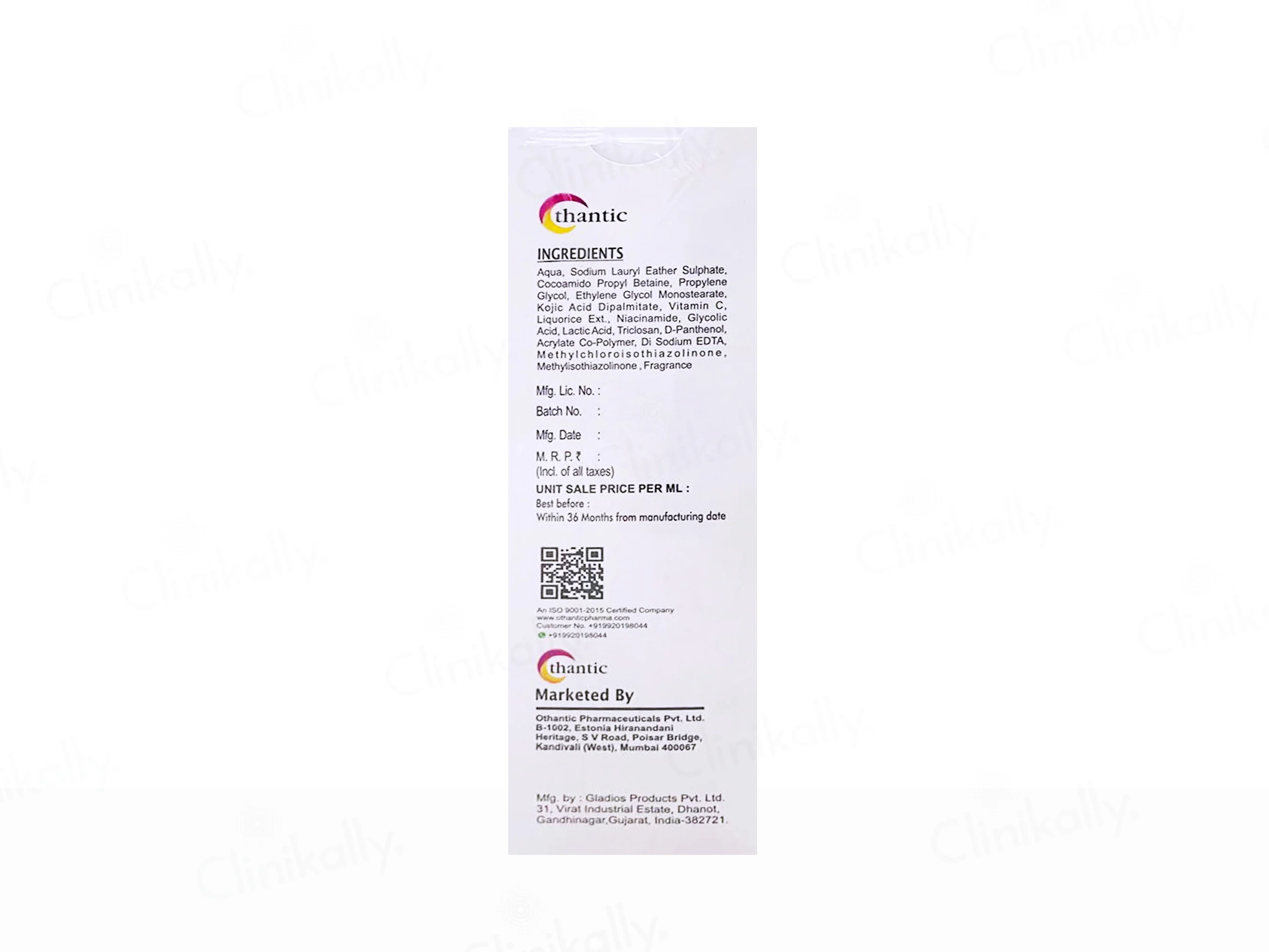 Aecxo-Glo Skin Lightening & Whitening Face Wash - Image 3