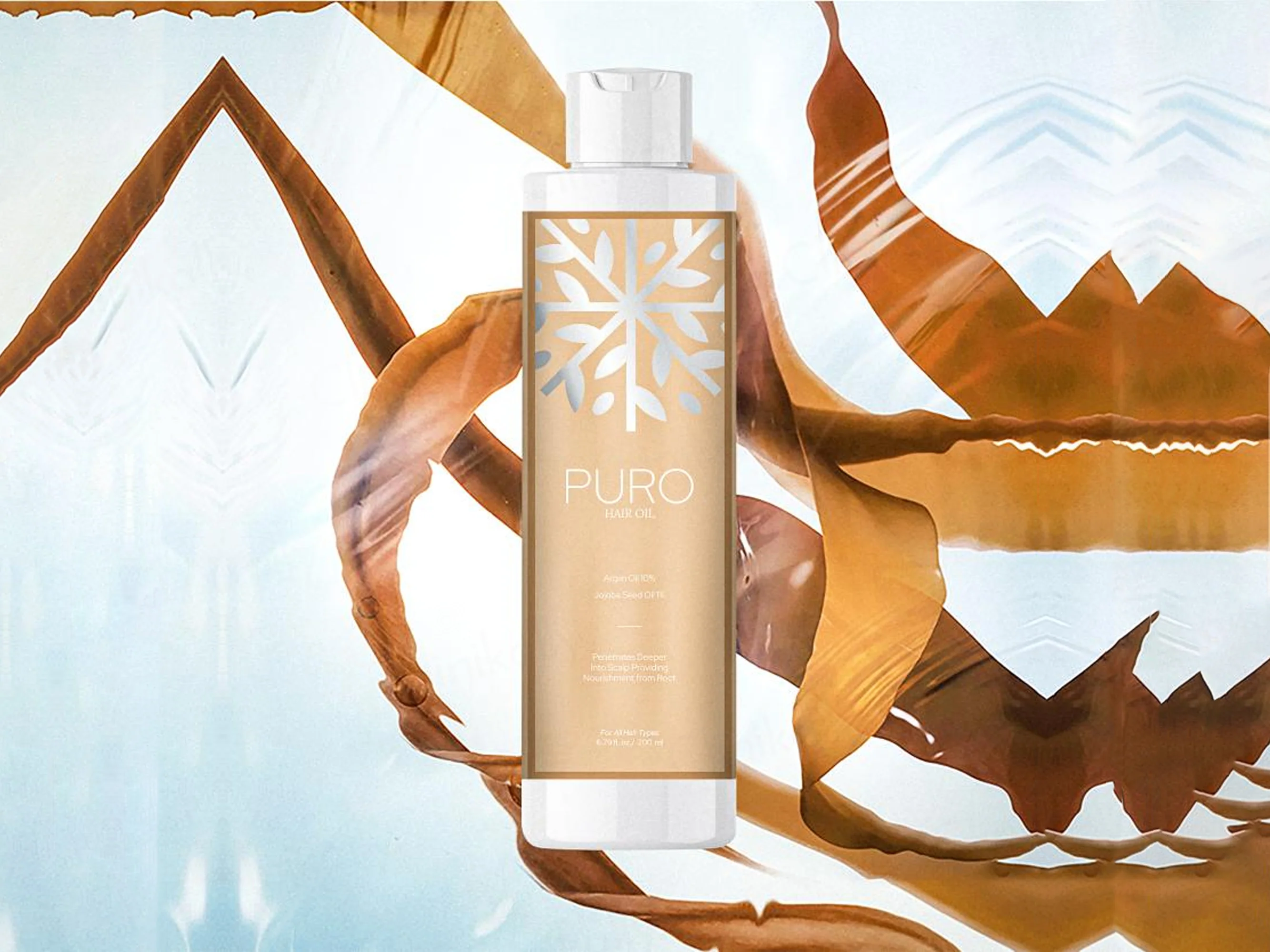 Akasa Cosmetics Puro Argan & Jojoba Seed Scalp Nourishment Hair Oil - Image 2