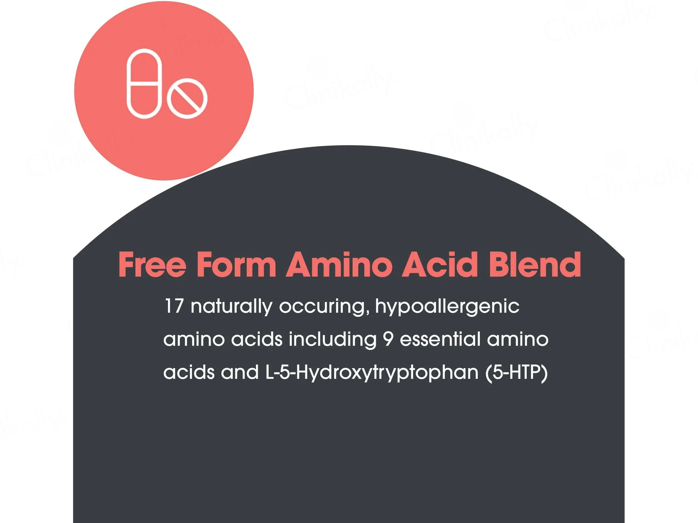 Allergy Research Group Free Aminos Dietary Supplement Vegetarian Capsule - Image 3