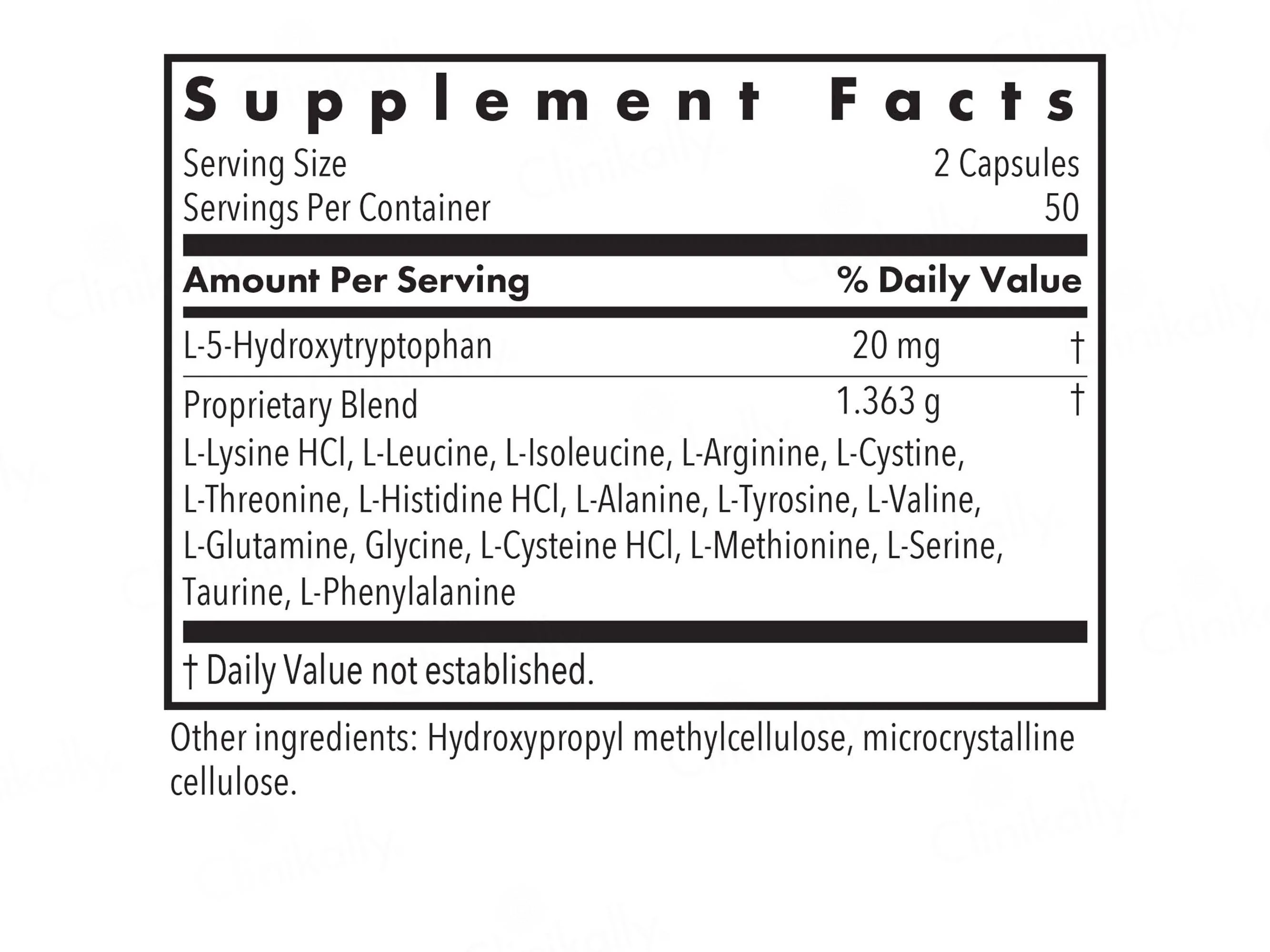 Allergy Research Group Free Aminos Dietary Supplement Vegetarian Capsule - Image 4