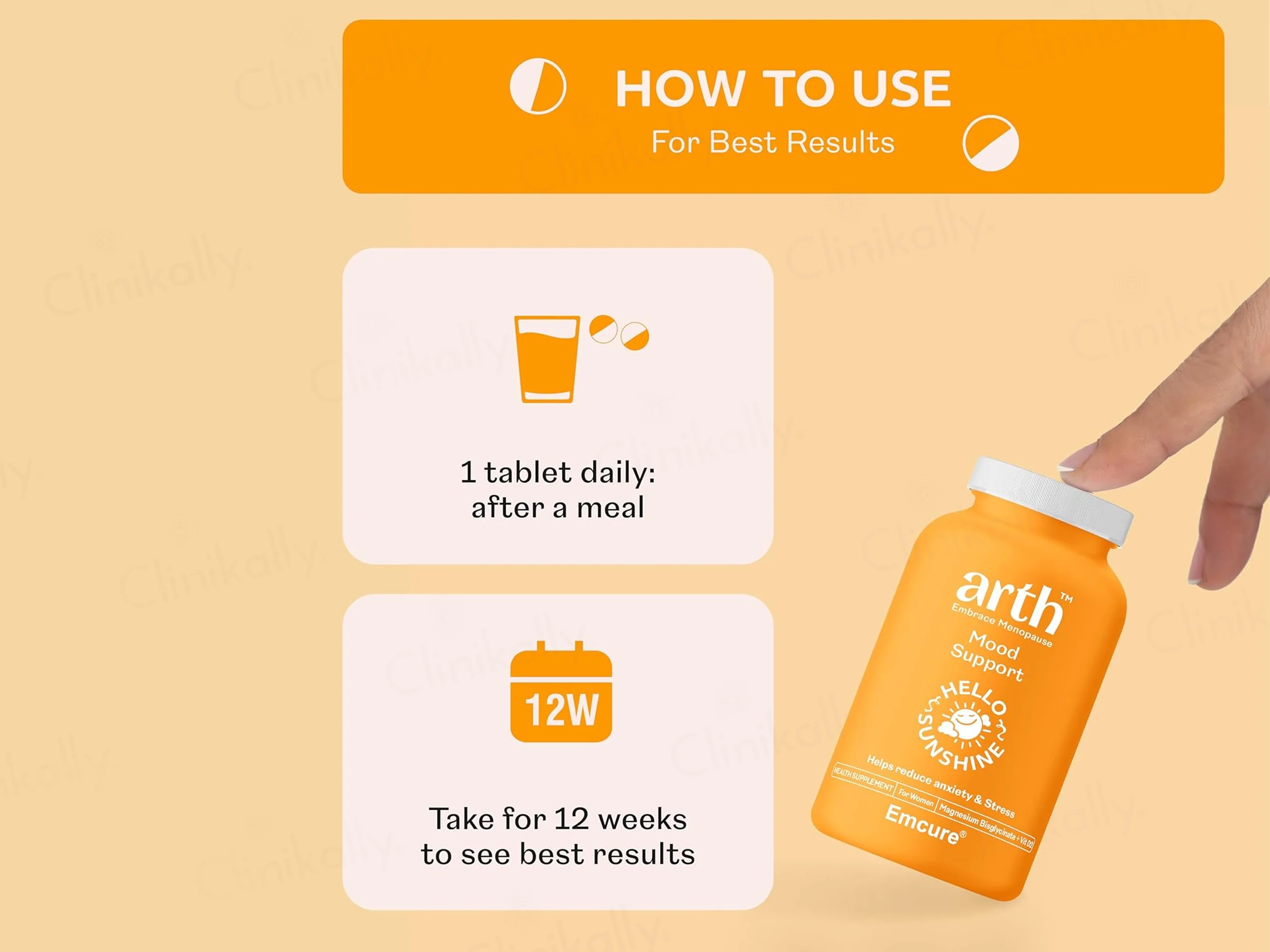 Arth Mood Support Nutraceutical Tablet For Women - Image 6