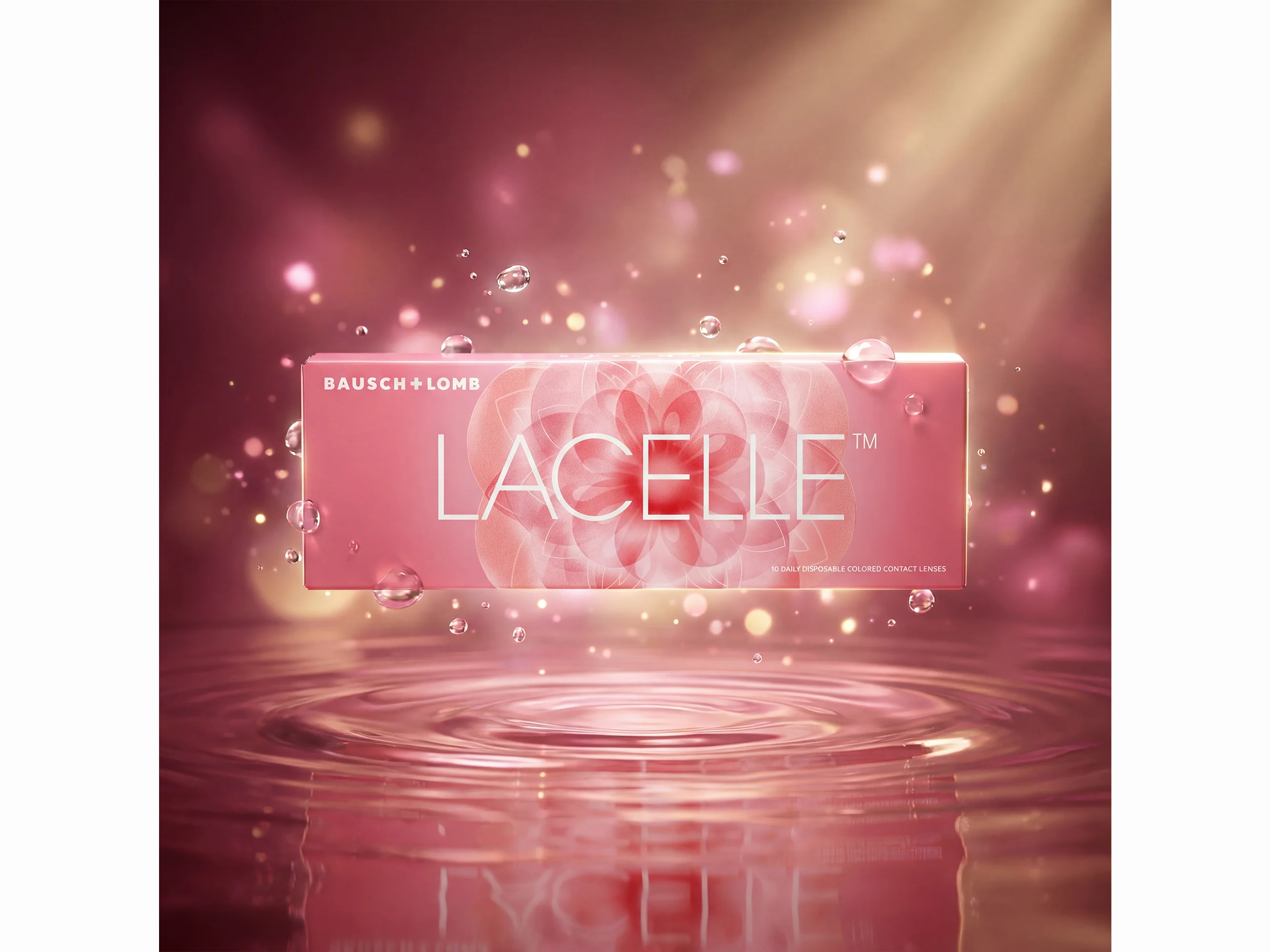 Bausch & Lomb Lacelle Daily Disposable Colored Contact Lens - Freedom Honey - Image 6