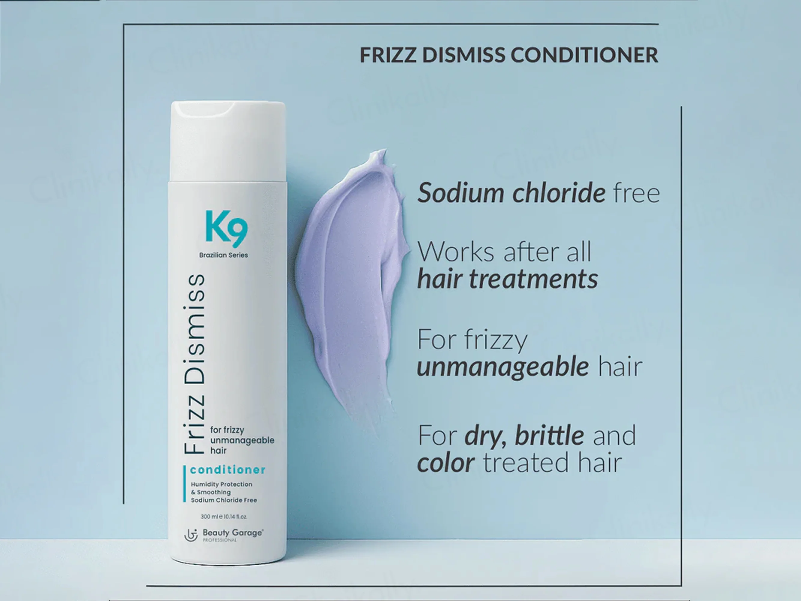 Beauty Garage K9 Frizz Dismiss Shampoo + Conditioner Combo - Image 8