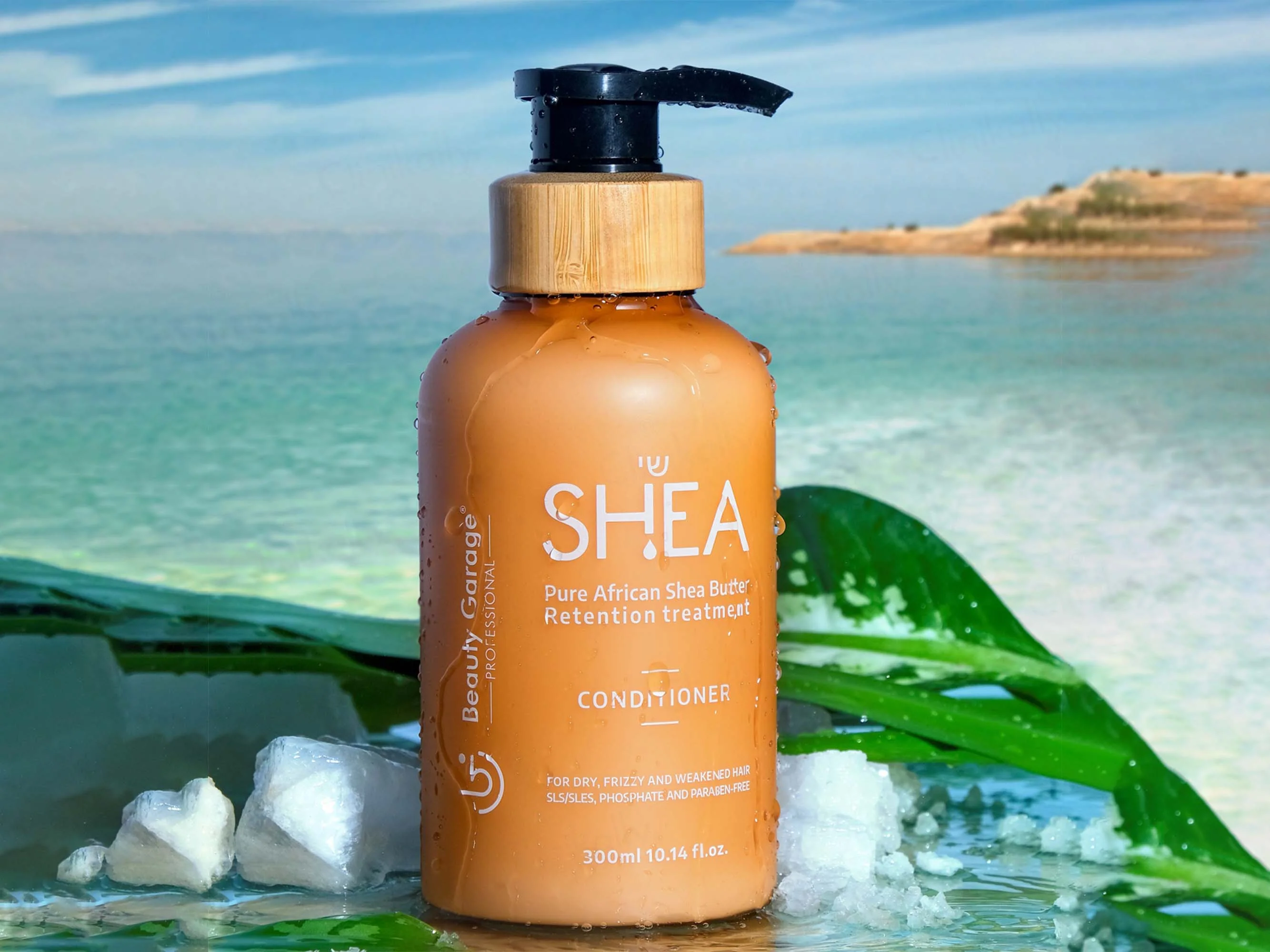 Beauty Garage Pure African Shea Butter Retention Treatment Shampoo + Conditioner - Image 5