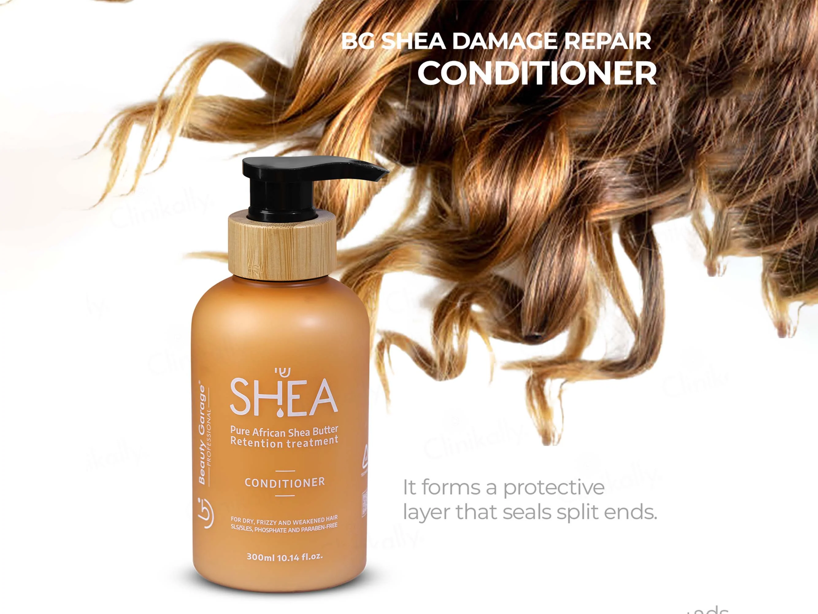 Beauty Garage Pure African Shea Butter Retention Treatment Shampoo + Conditioner - Image 6