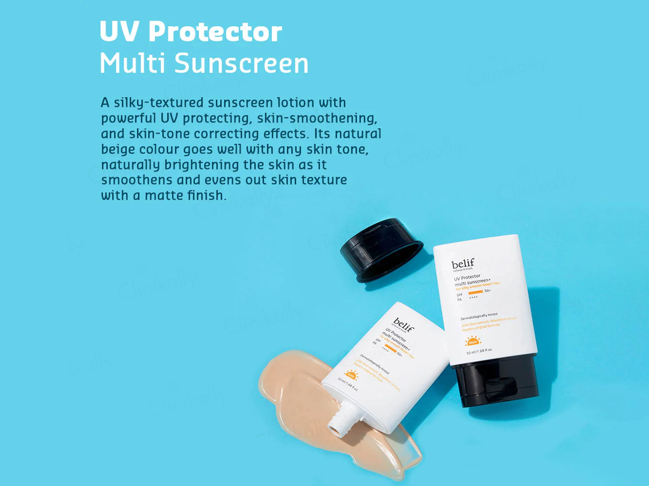 Belif UV Protector Multi Sunscreen SPF 50+ PA++++ - Image 2