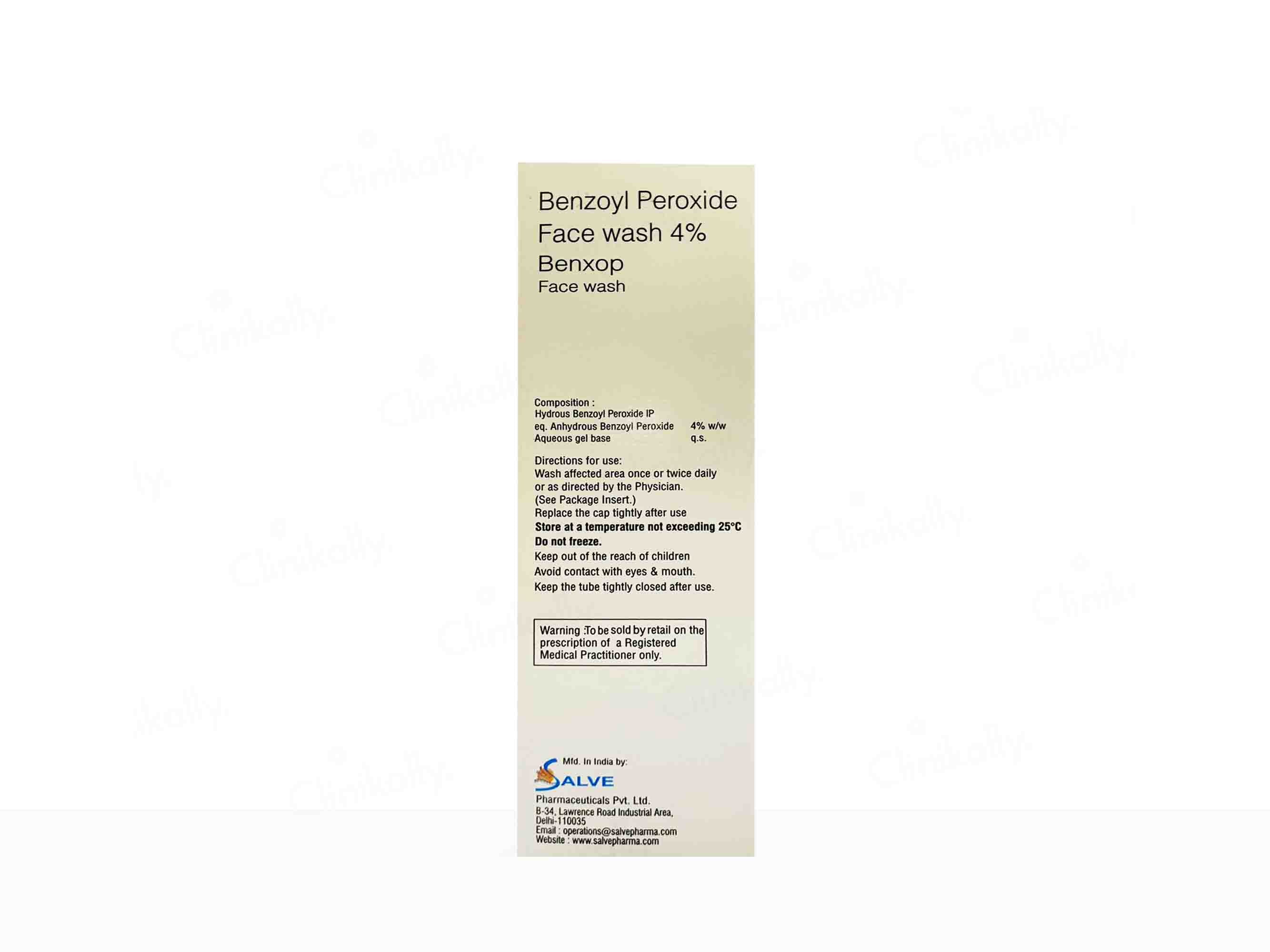 Benxop Face Wash - Image 2