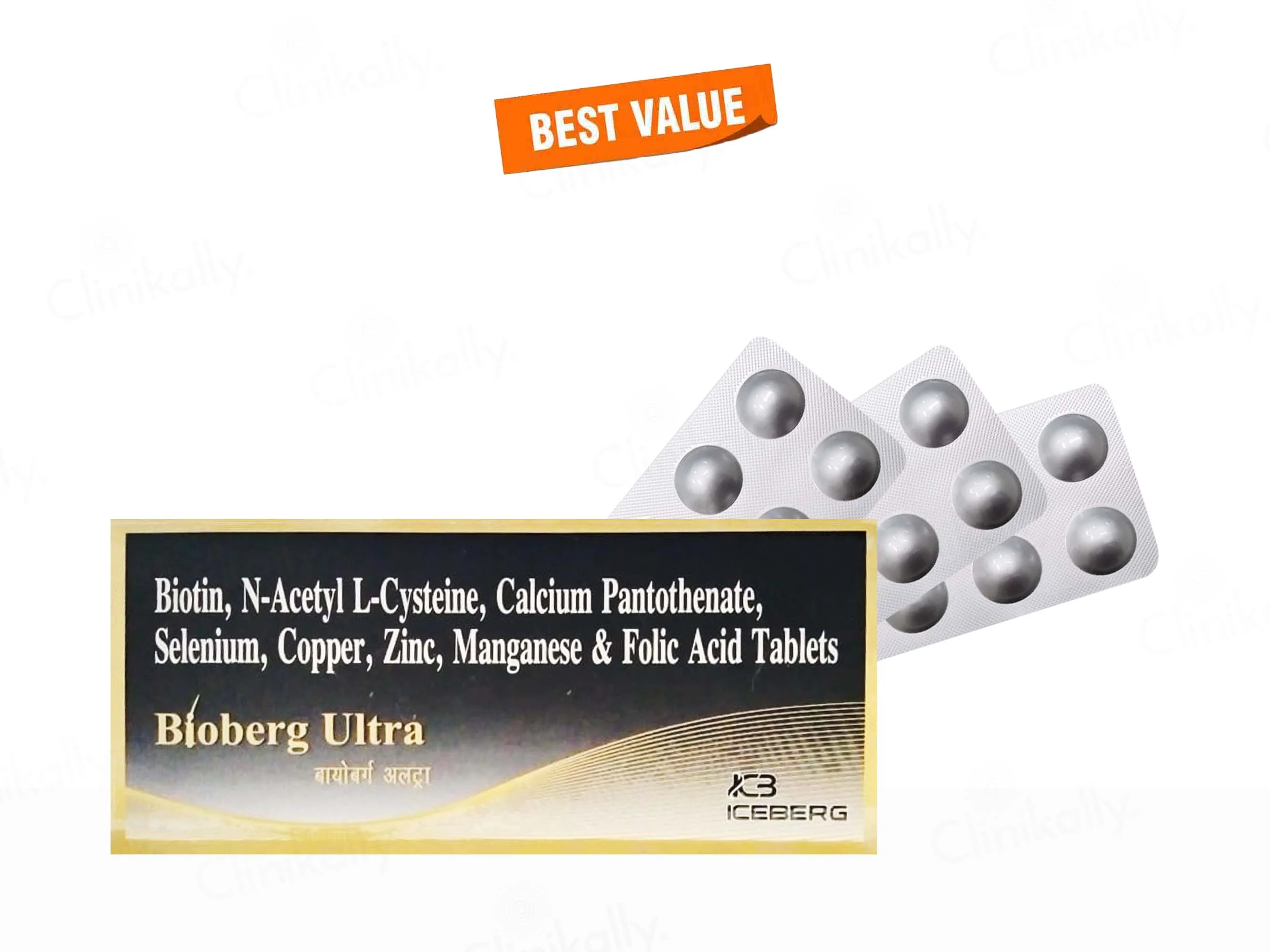Bioberg Ultra Hair Supplement Tablet - Image 5