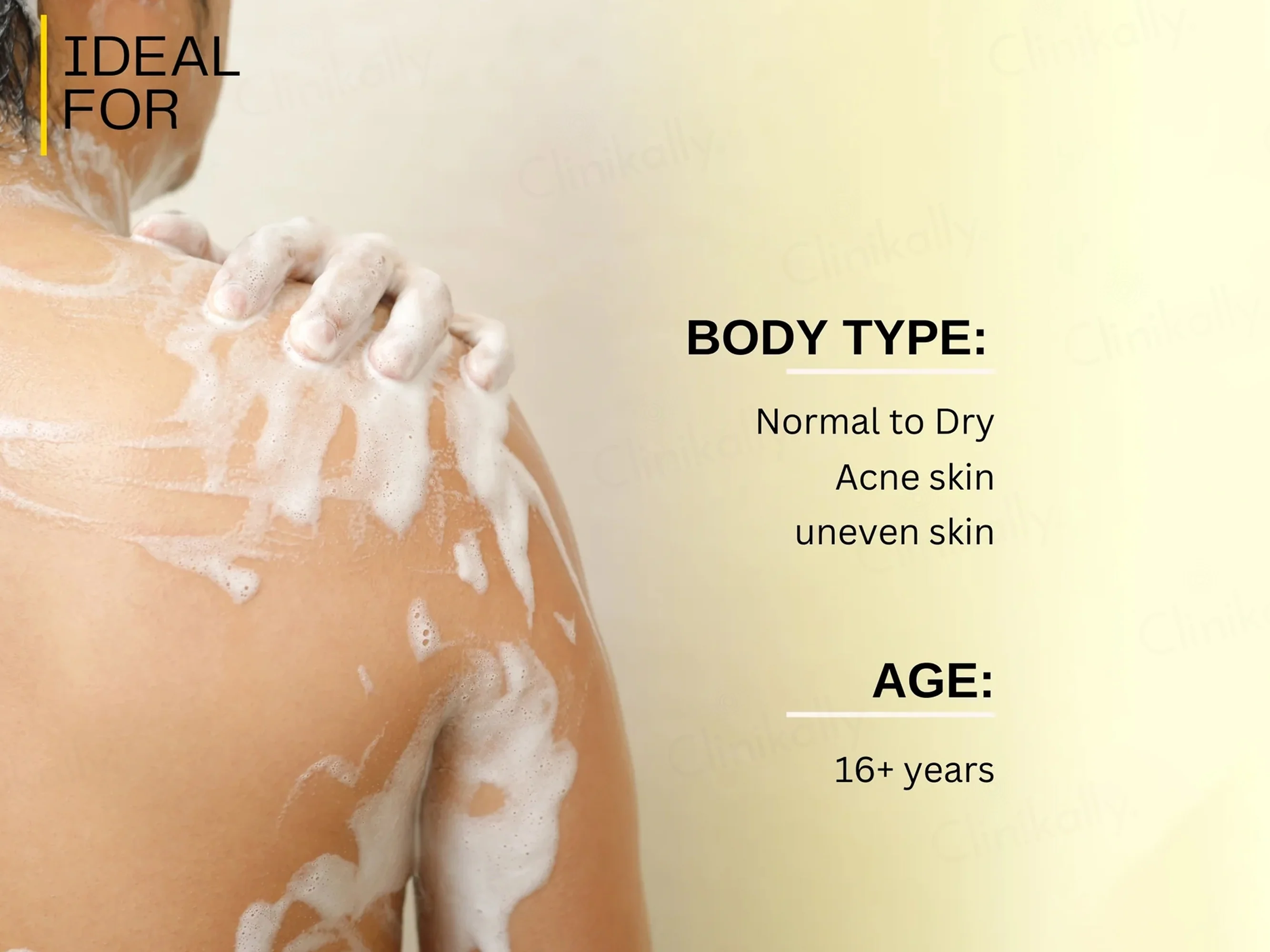 Biofaith Deep-Soul 1% Vitamin C Daily Glow Body Wash - Image 3