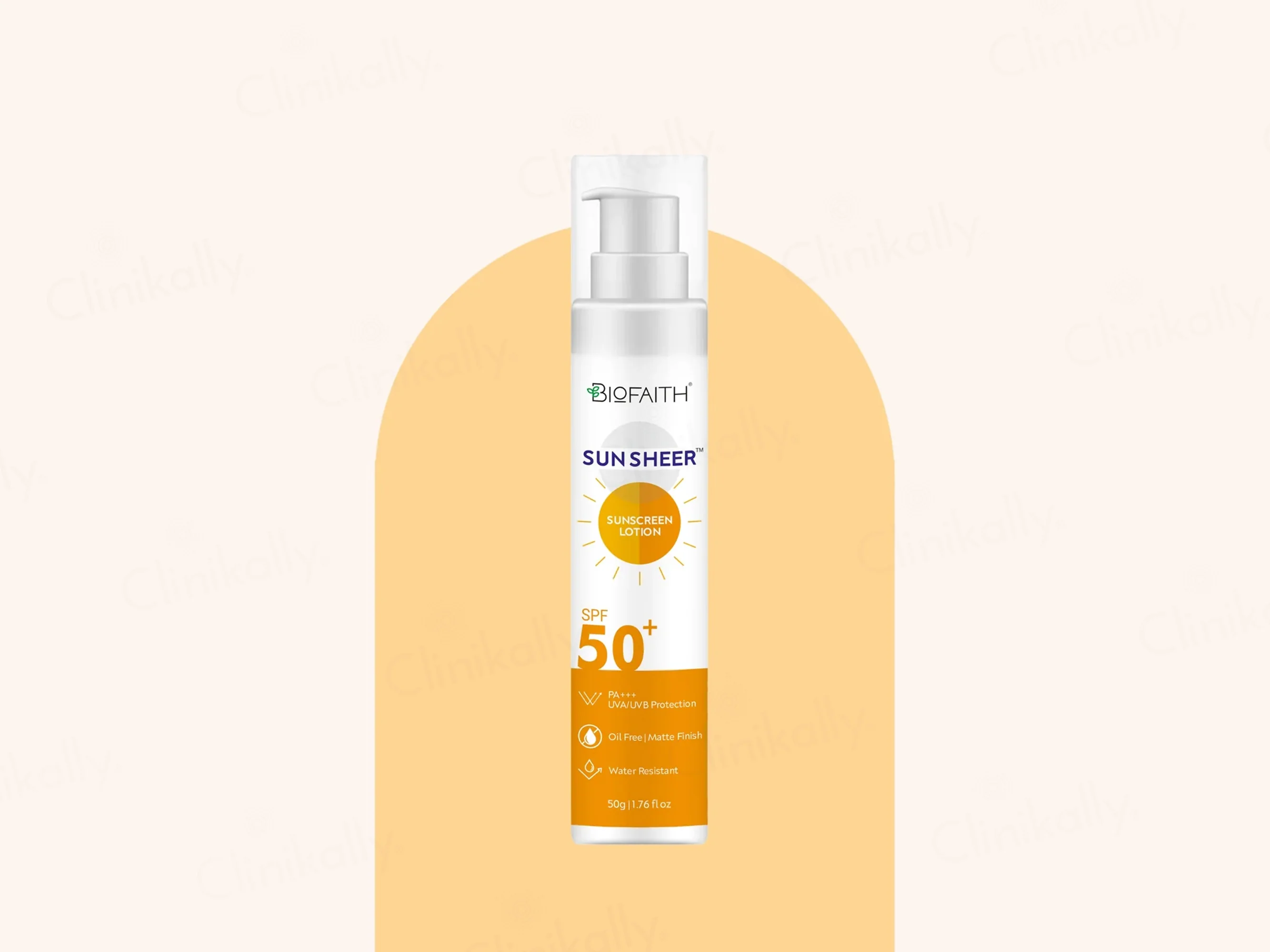 Biofaith Sunsheer Sunscreen Lotion SPF 50 PA+++ - Image 2