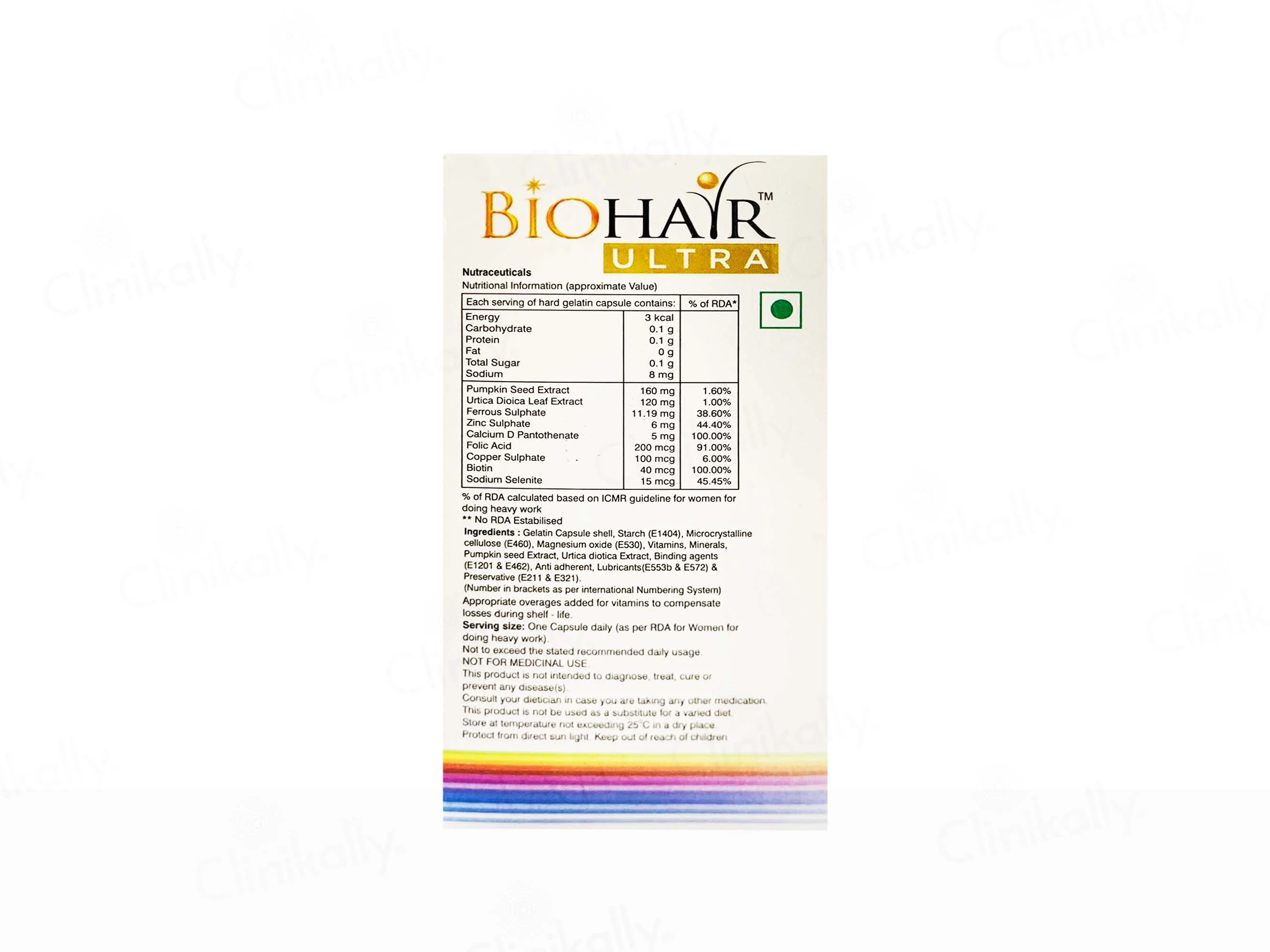 Biohair Ultra Hair Growth Capsule - Image 2
