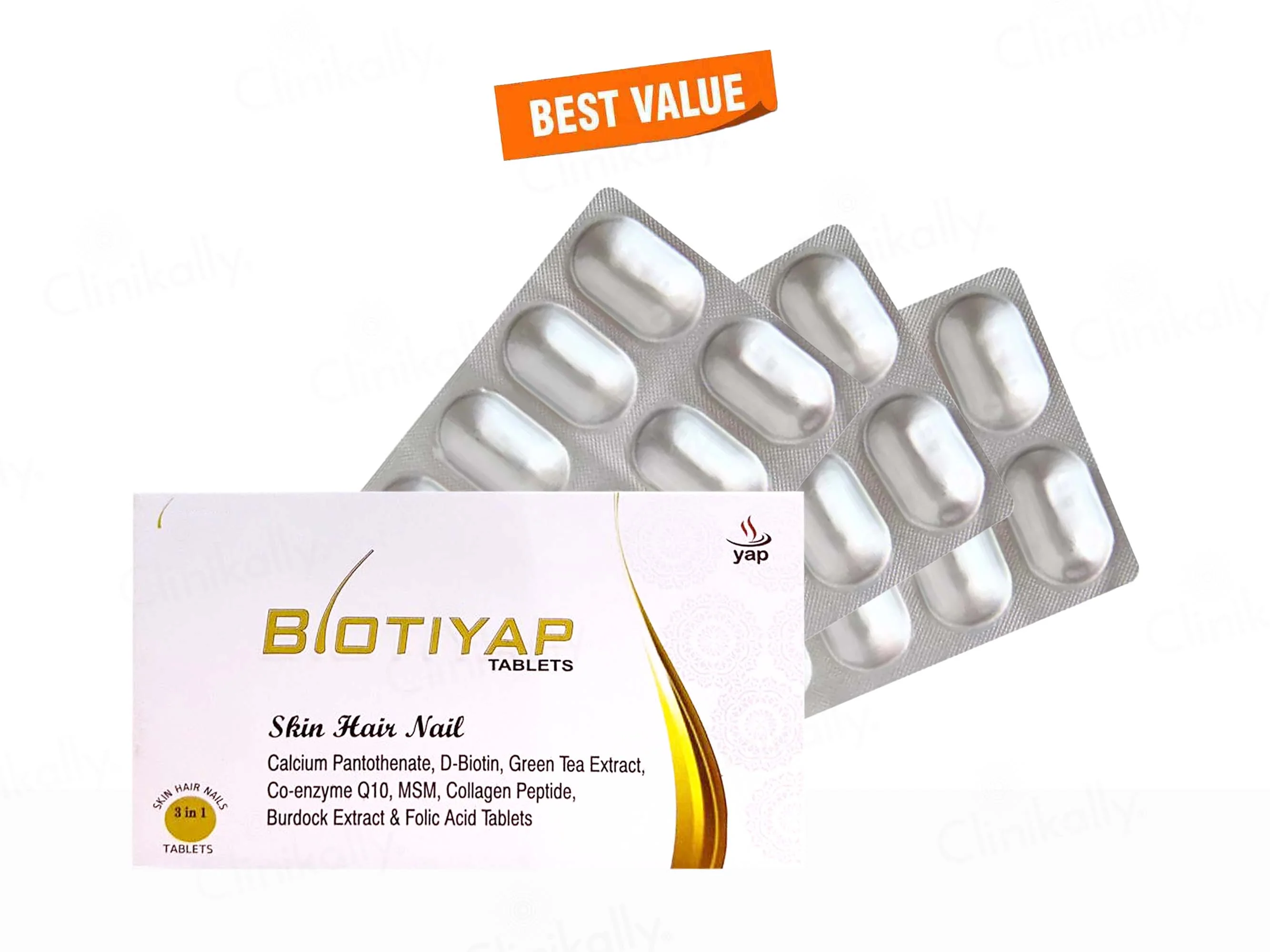 Biotiyap Tablet For Skin, Hair And Nail - Image 4