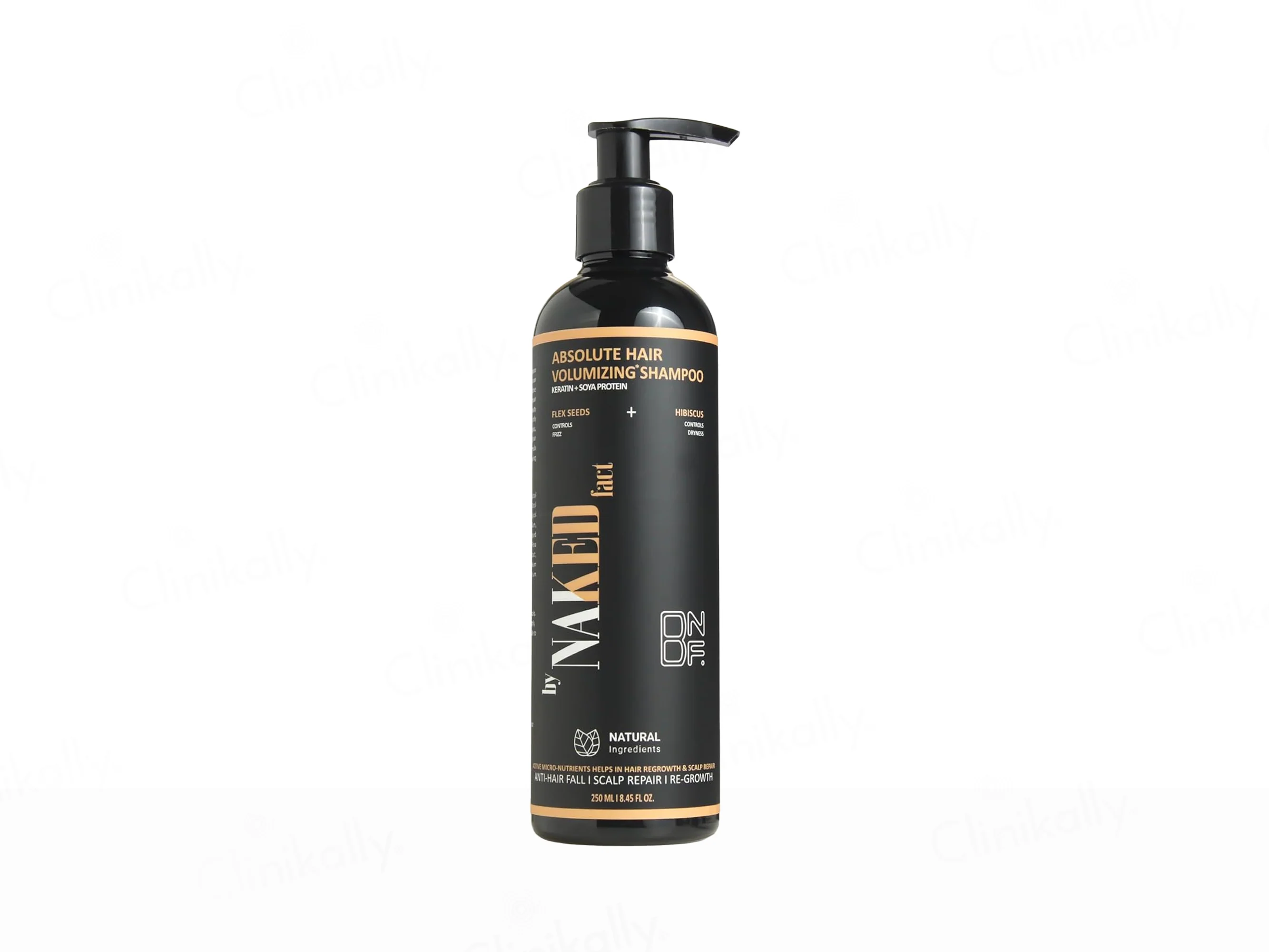 By Naked Fact Absolute Hair Volumizing Keratin + Soya Protein Shampoo