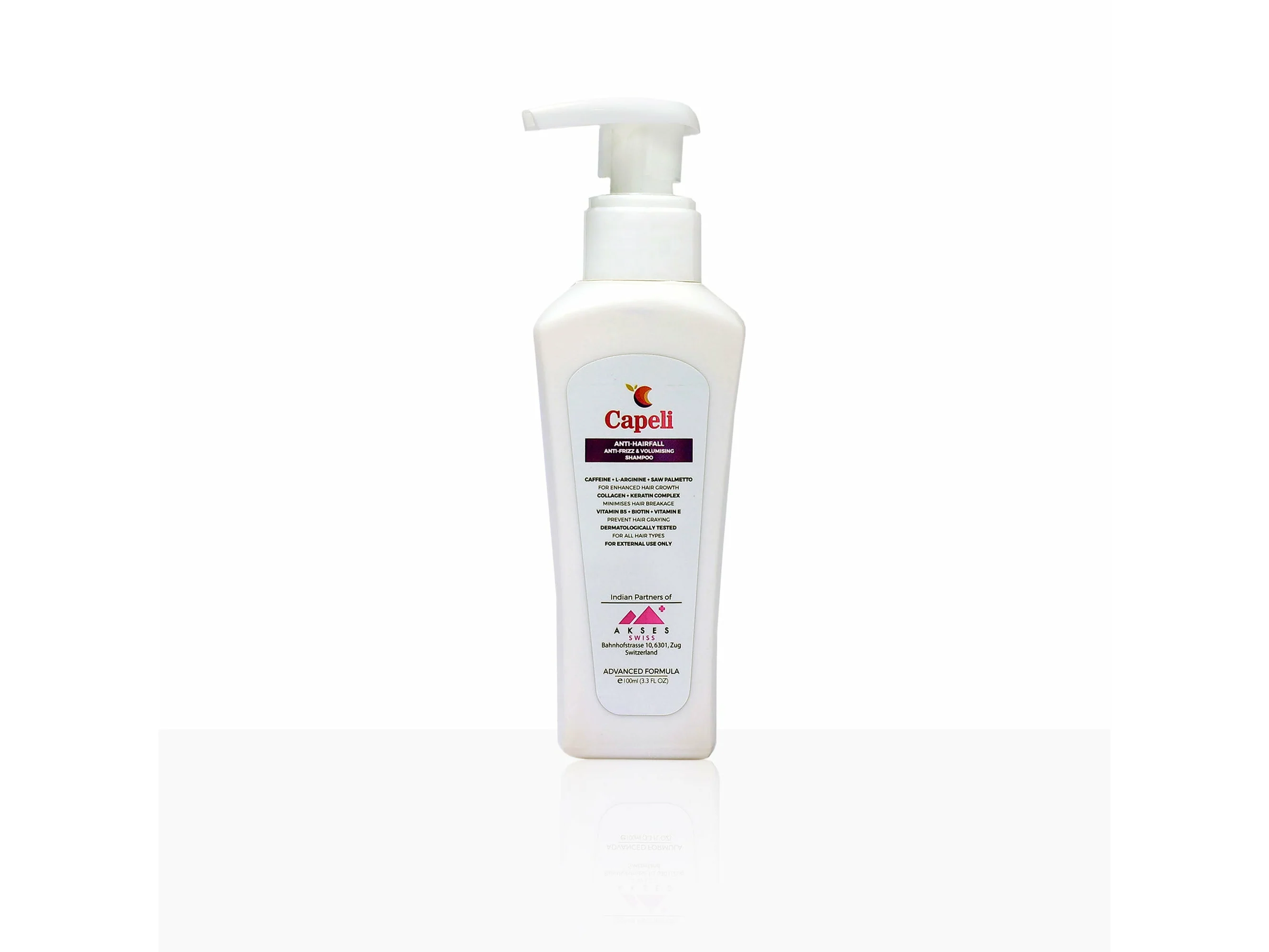 Capeli Anti-Hairfall Anti-Frizz & Volumising Shampoo - Image 3