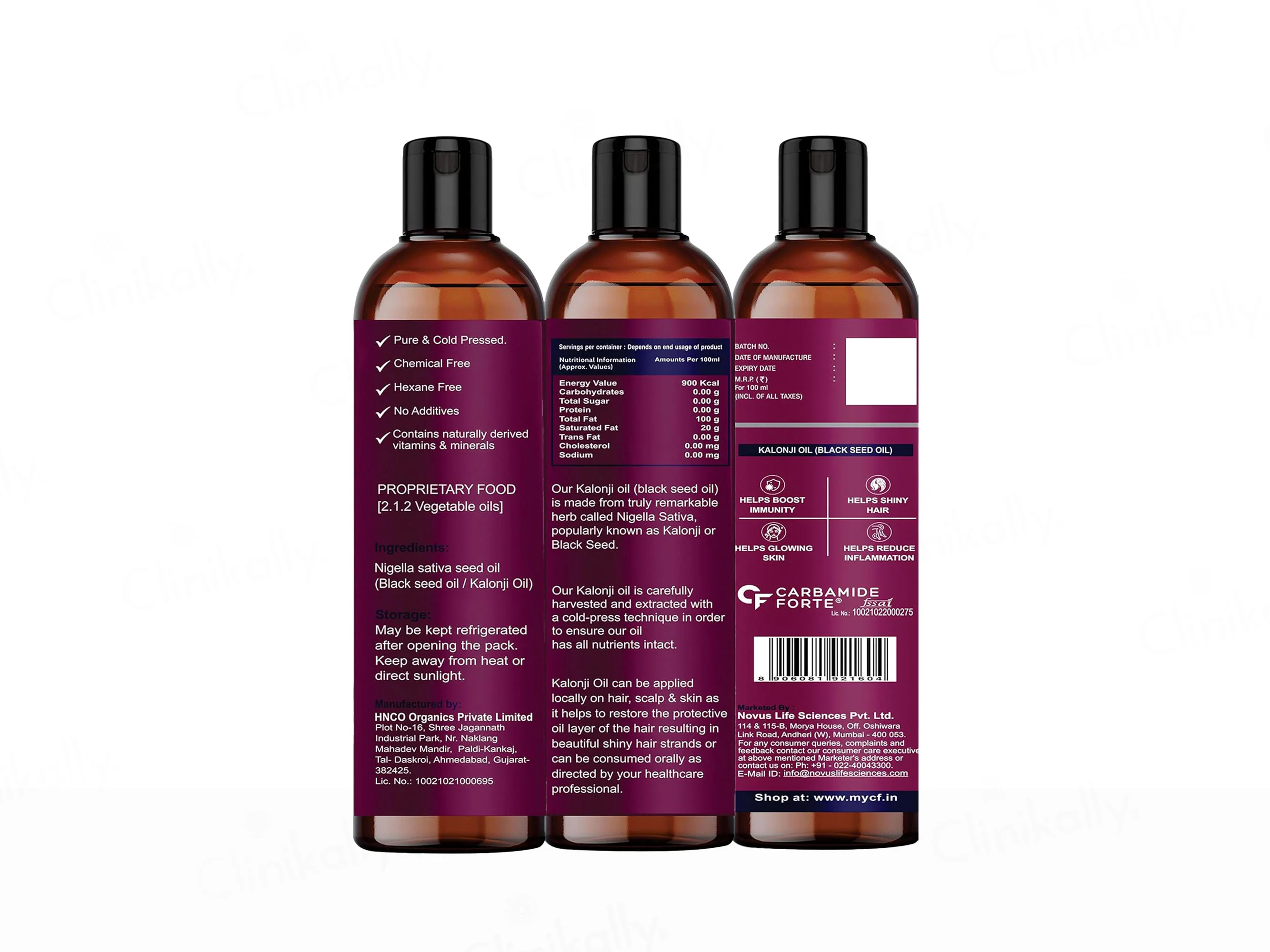 Carbamide Forte Cold Pressed Kalonji Oil For Hair Growth & Skin - Image 9