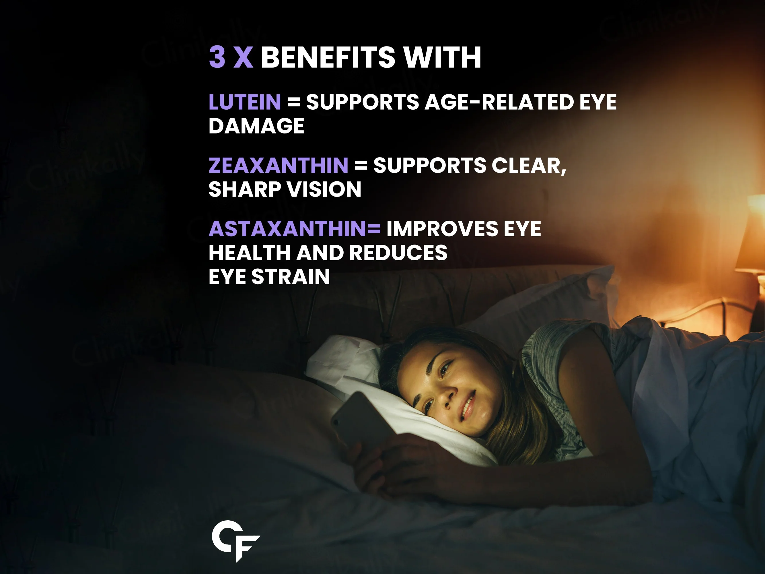 Carbamide Forte Eye Care Gummies With Lutein, Astaxanthin & Zeaxanthin - Cranberry Flavour - Image 4