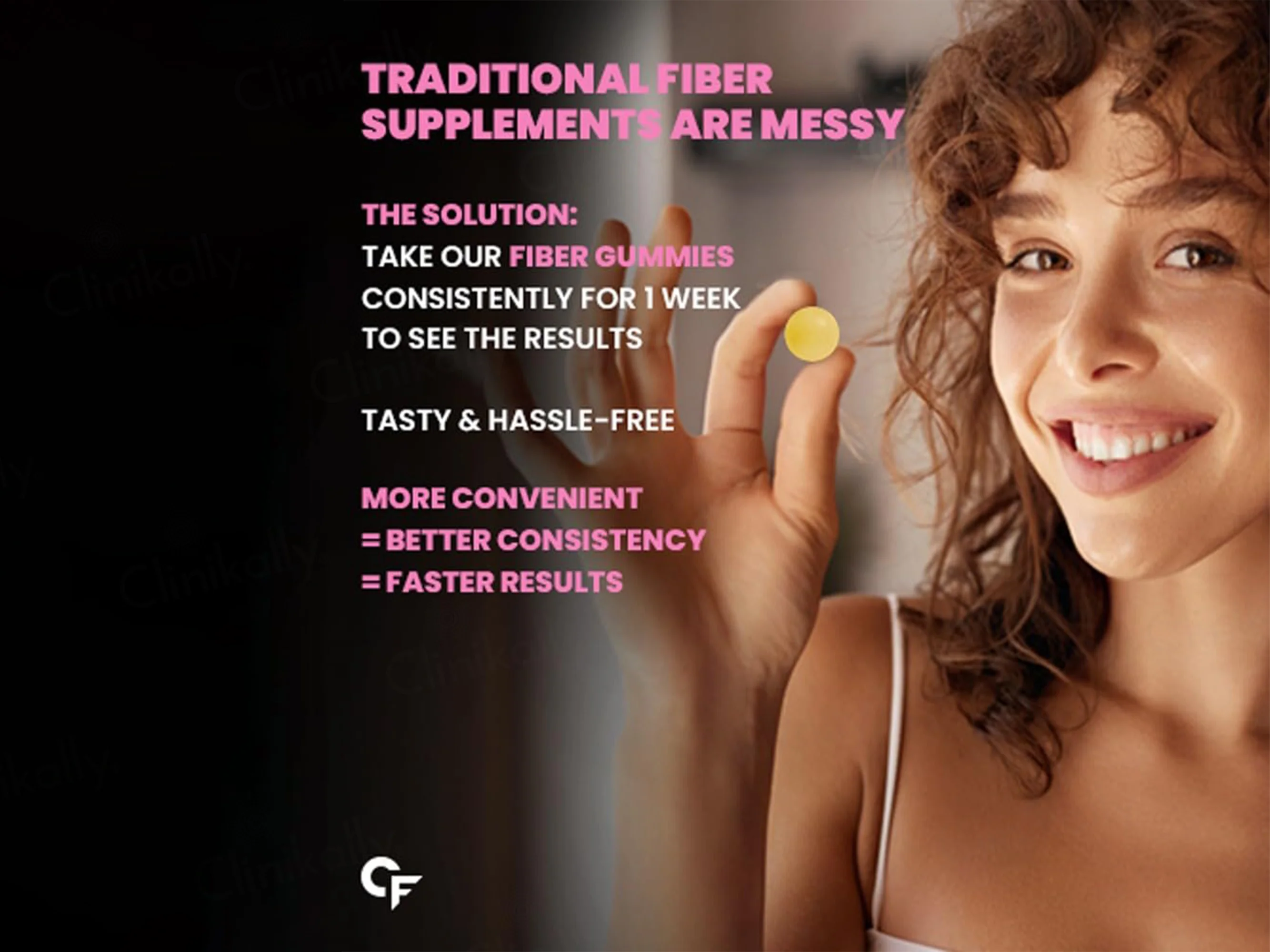 Carbamide Forte Fiber Gummies - Apple Flavour - Image 8