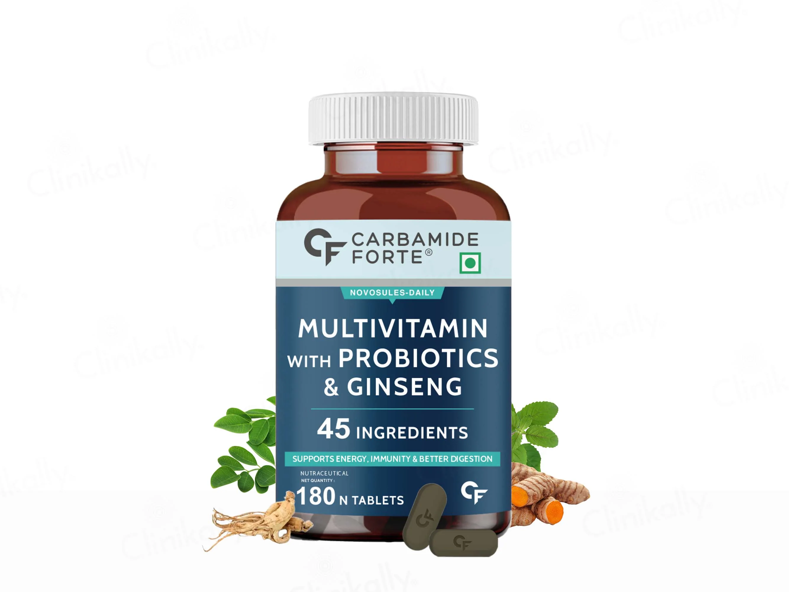 Carbamide Forte Multivitamin With Probiotics & Ginseng Tablet - Image 5