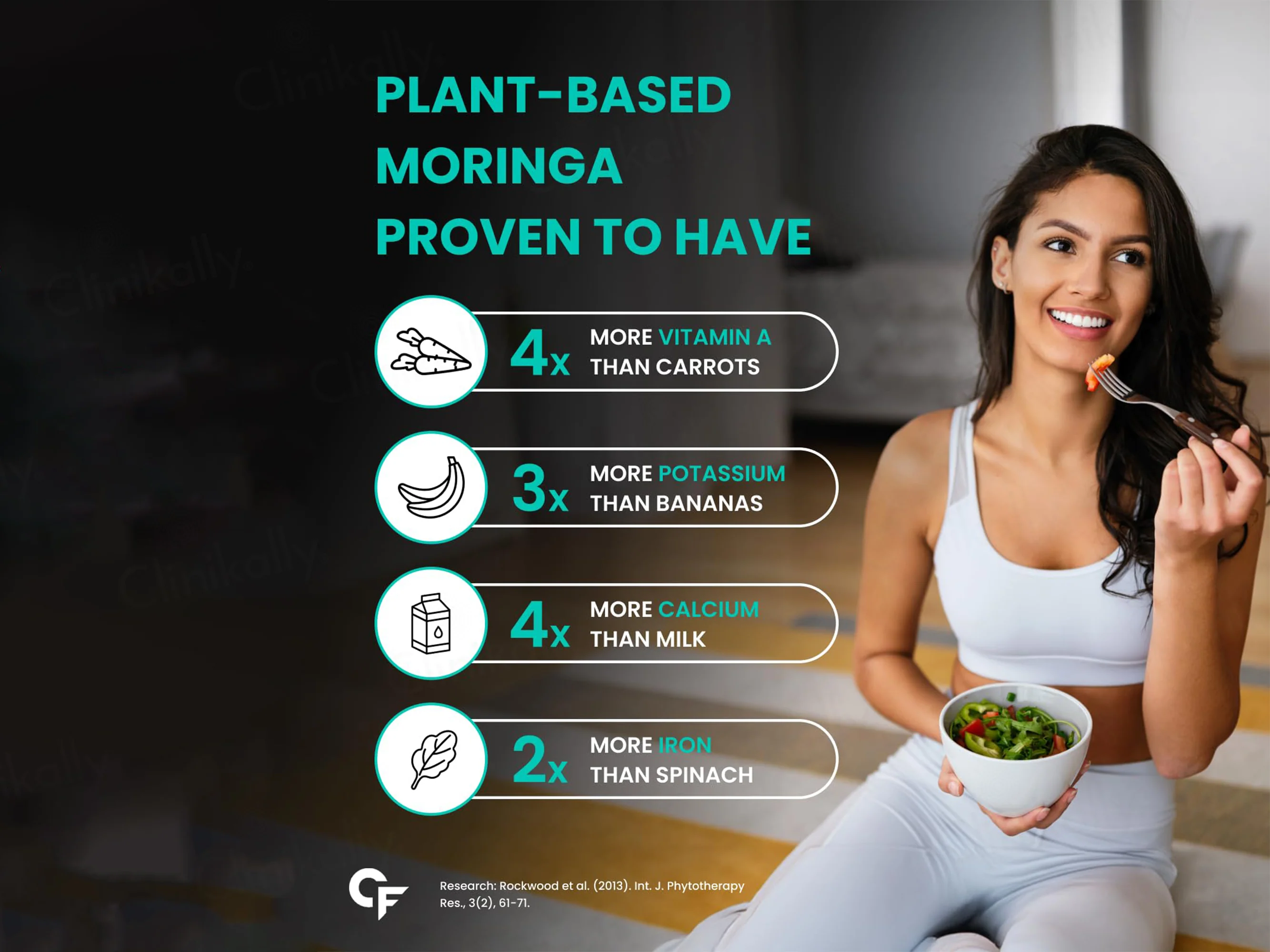 Carbamide Forte Organic Moringa 1000mg Tablet - Image 6