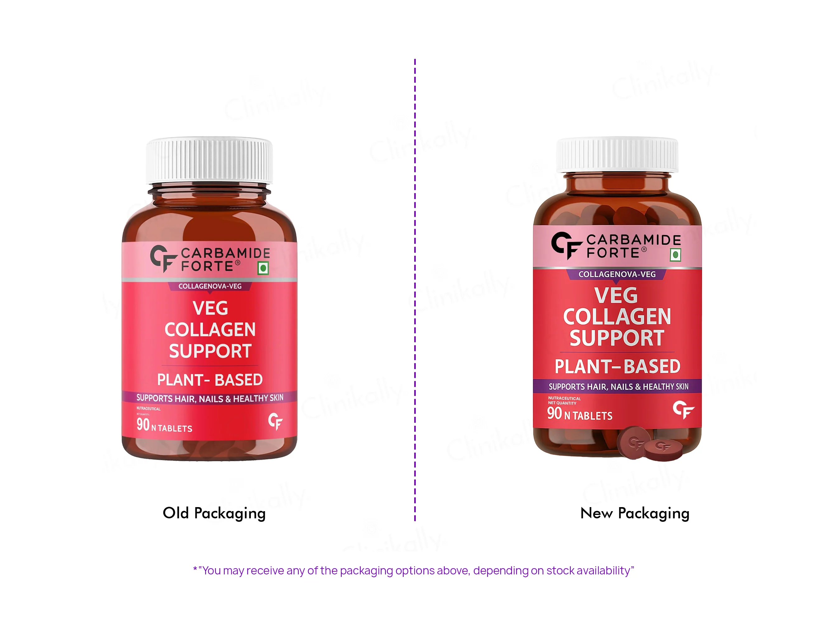 Carbamide Forte Plant-Based Veg Collagen Support Tablet - Image 2