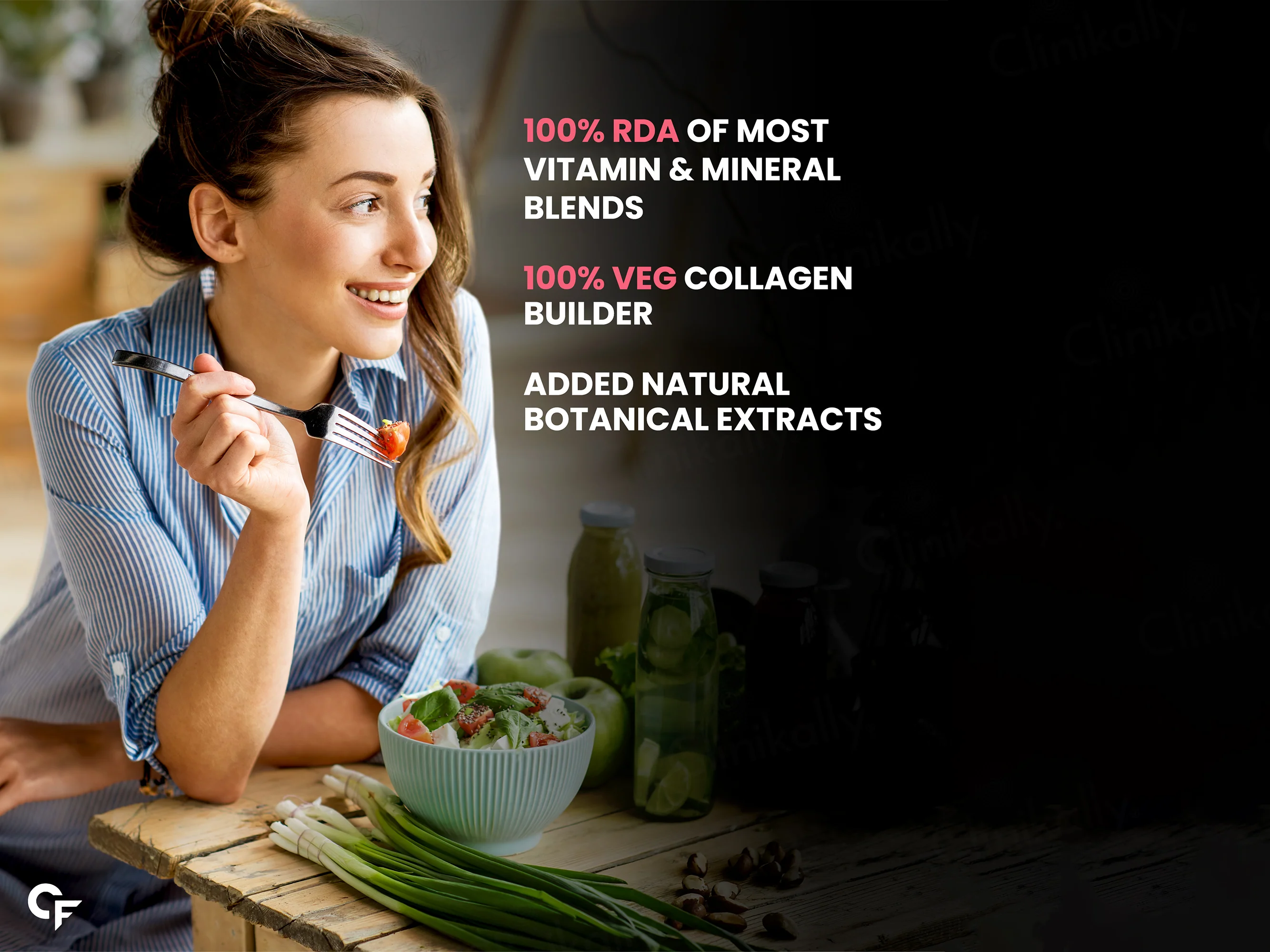 Carbamide Forte Plant-Based Veg Collagen Support Tablet - Image 8