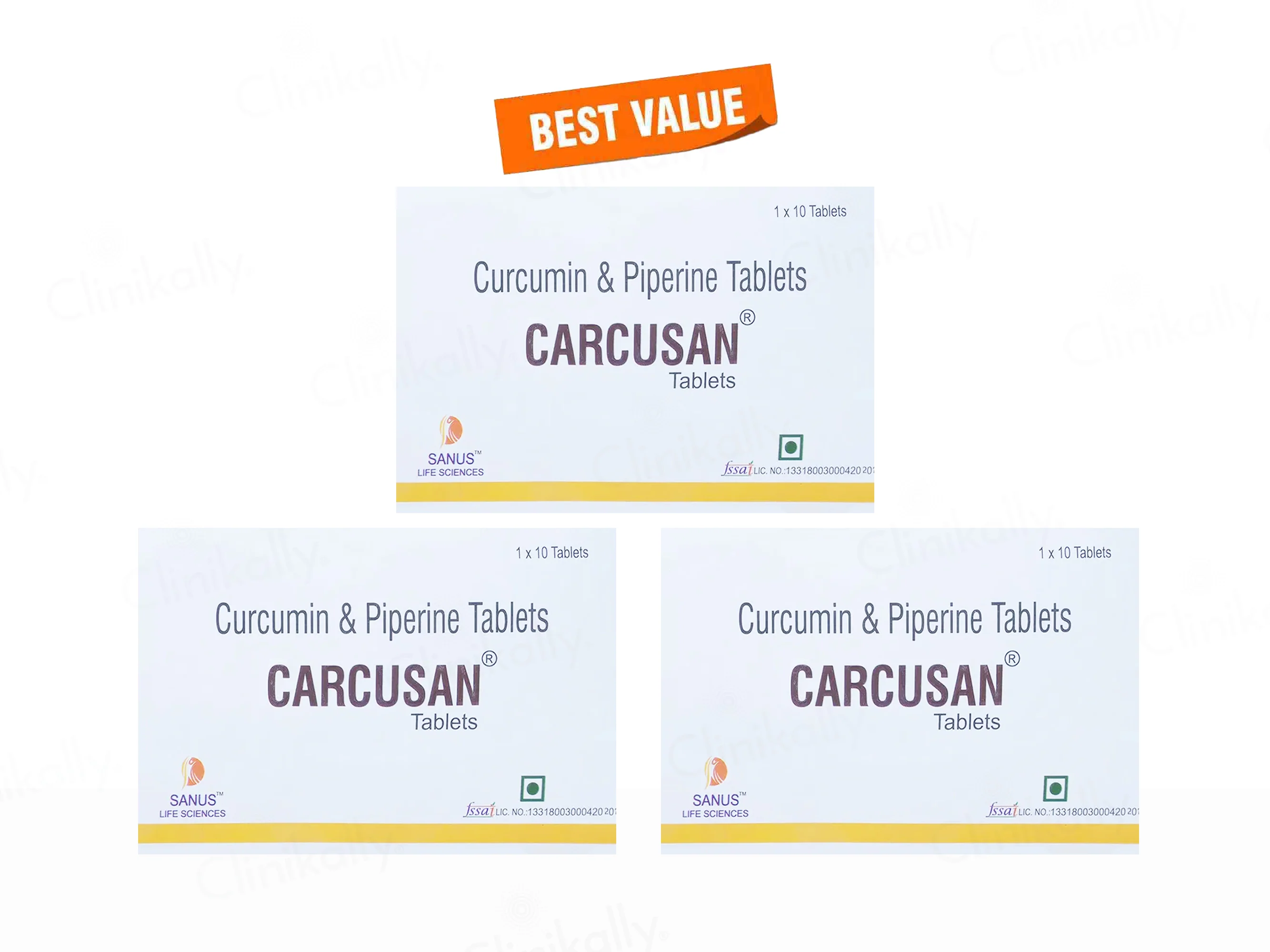 Carcusan Curcumin & Piperine Tablet - Image 5