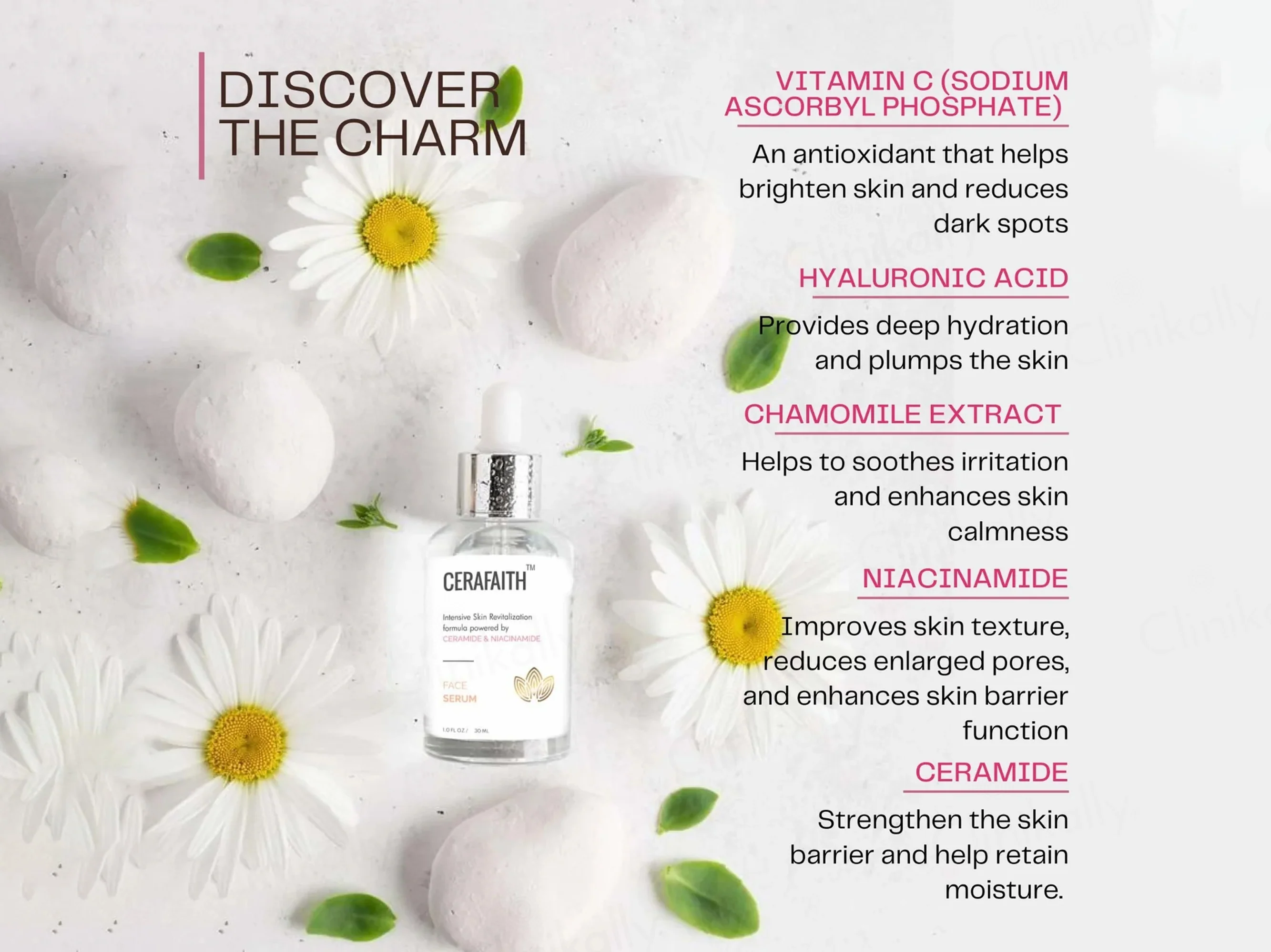 Cerafaith Ceramide & Niacinamide Face Serum - Image 3