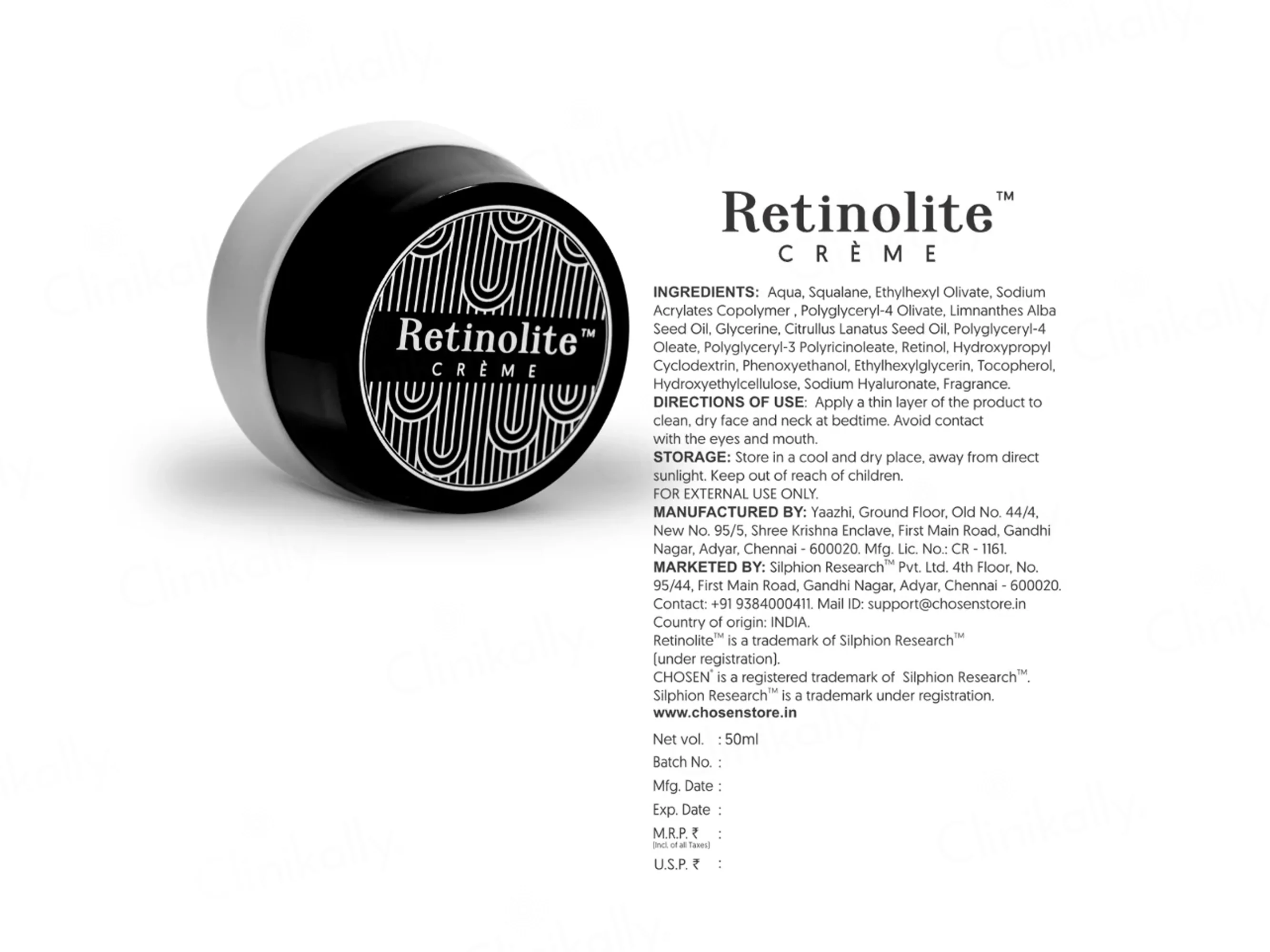 Chosen Retinolite Creme - Image 4