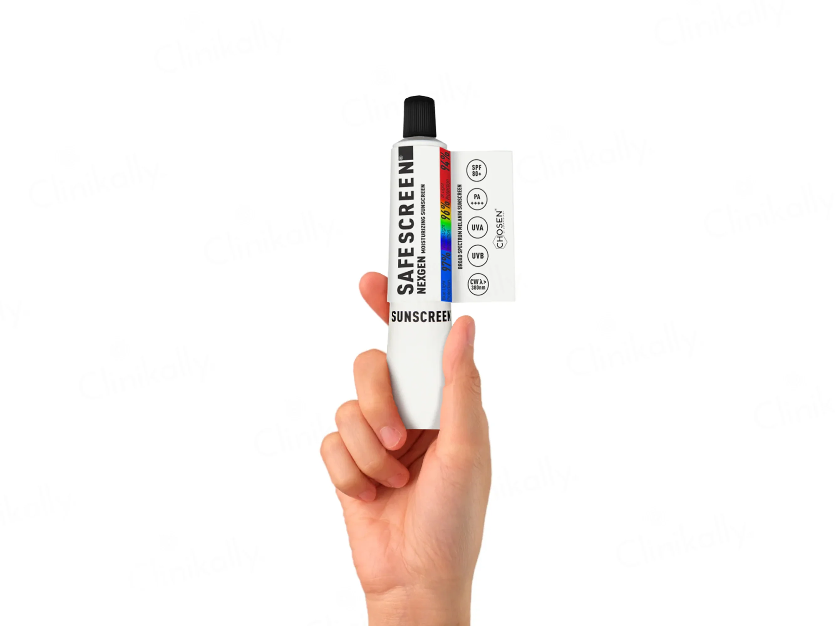 Chosen Safescreen Nexgen Moisturizing Melanin Sunscreen SPF 80+ PA++++ - Image 3