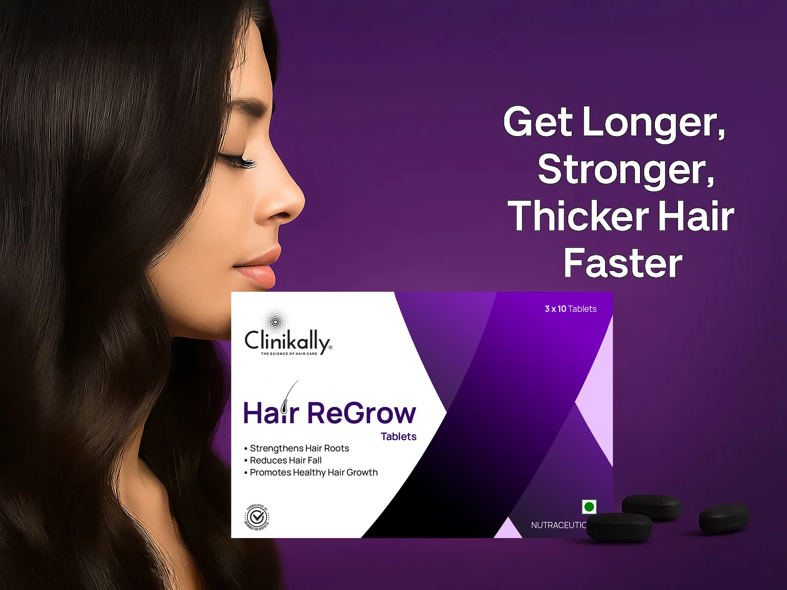 Clinikally Hair ReGrow Nutraceutical Tablet - Image 4