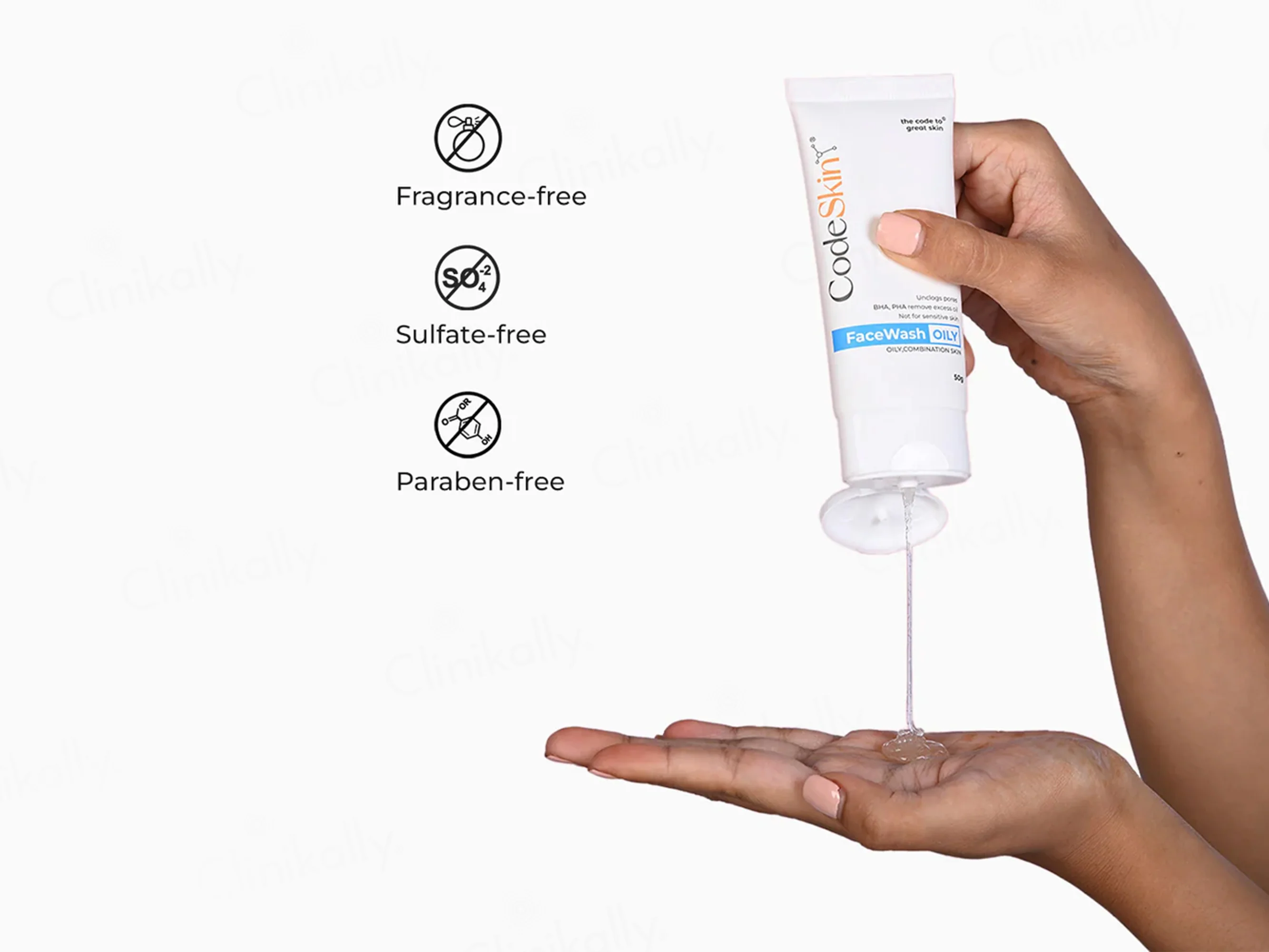 CodeSkin Oily Face Wash - Image 2