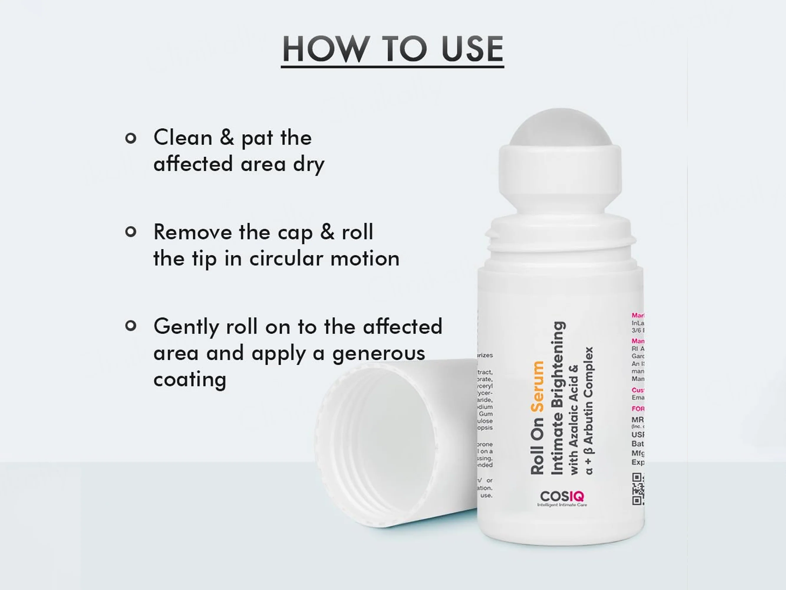 CosiQ Intimate Brightening Roll-On Serum - Image 5