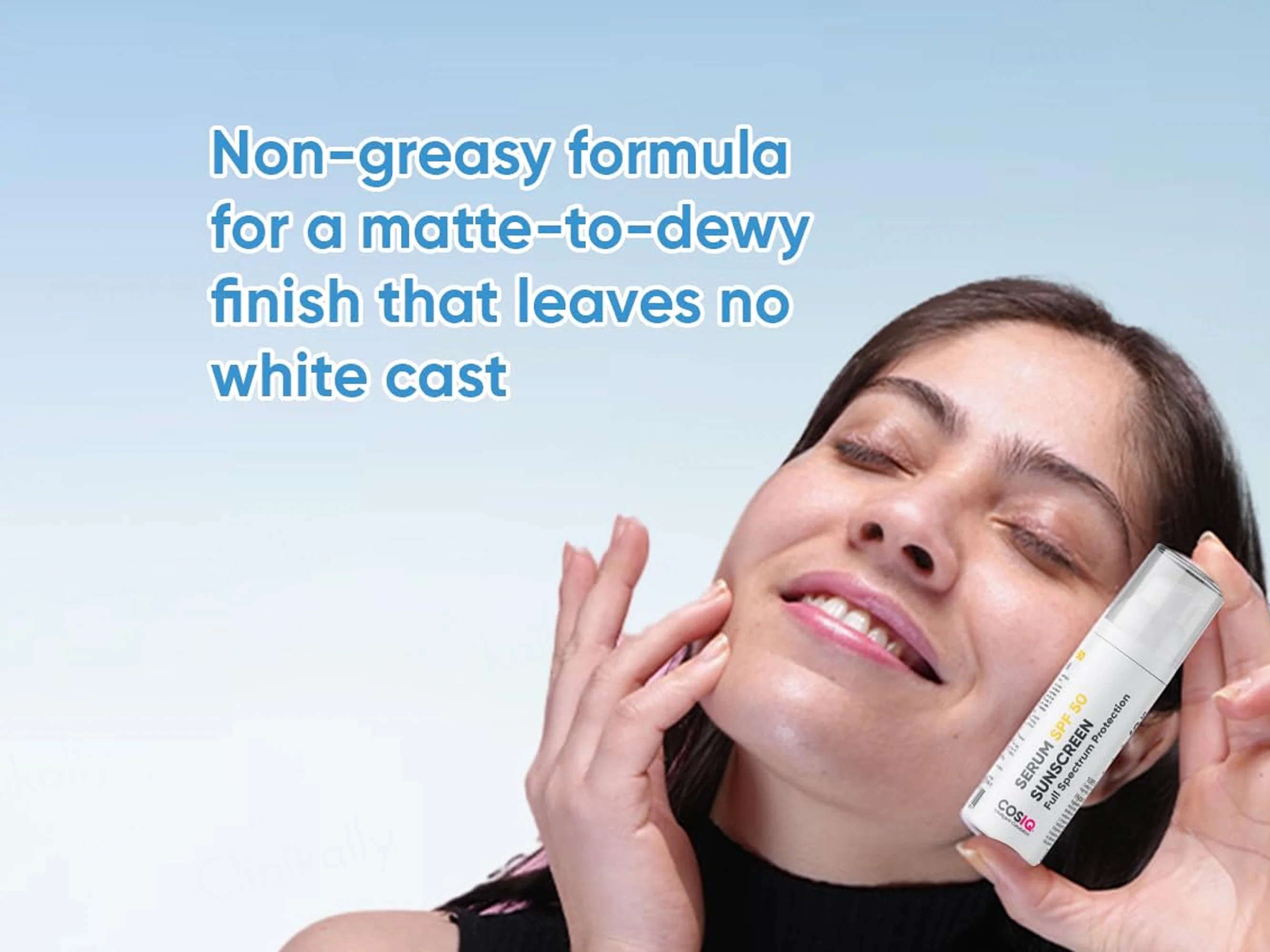 CosIQ Serum Sunscreen SPF 50 PA++++ - Image 7