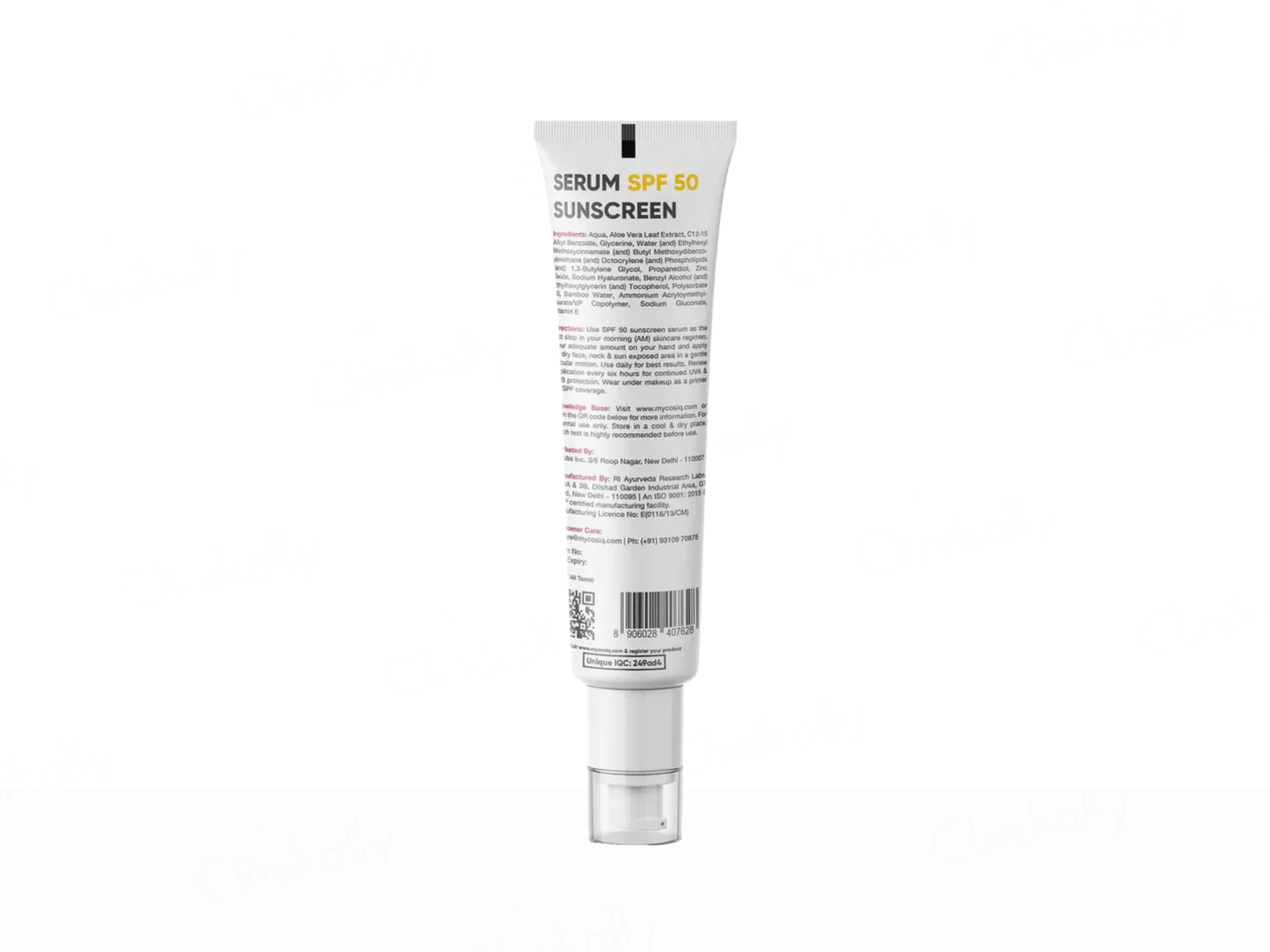 CosIQ Serum Sunscreen SPF 50 PA++++ - Image 9