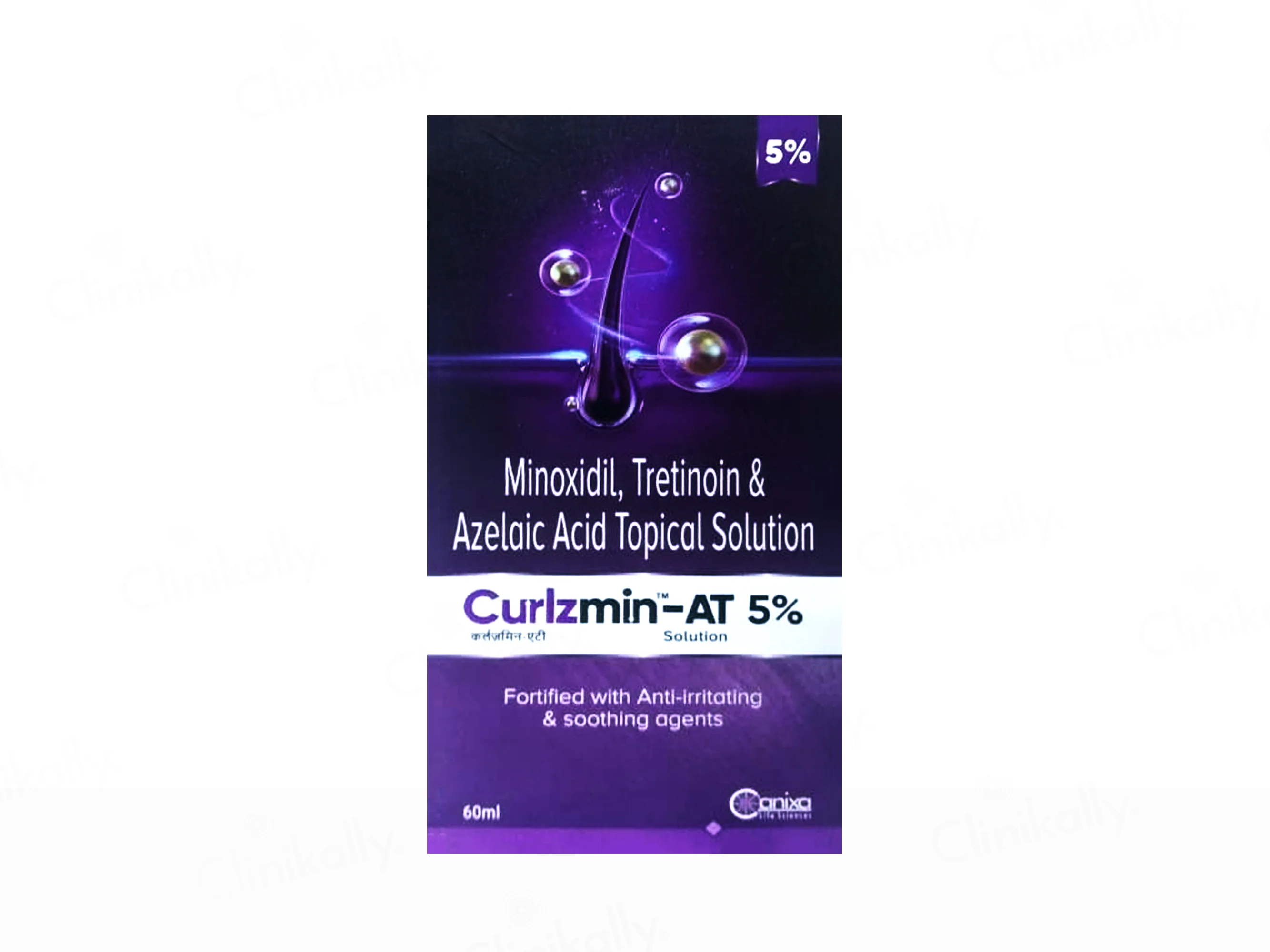 Curlzmin-AT 5% Topical Solution