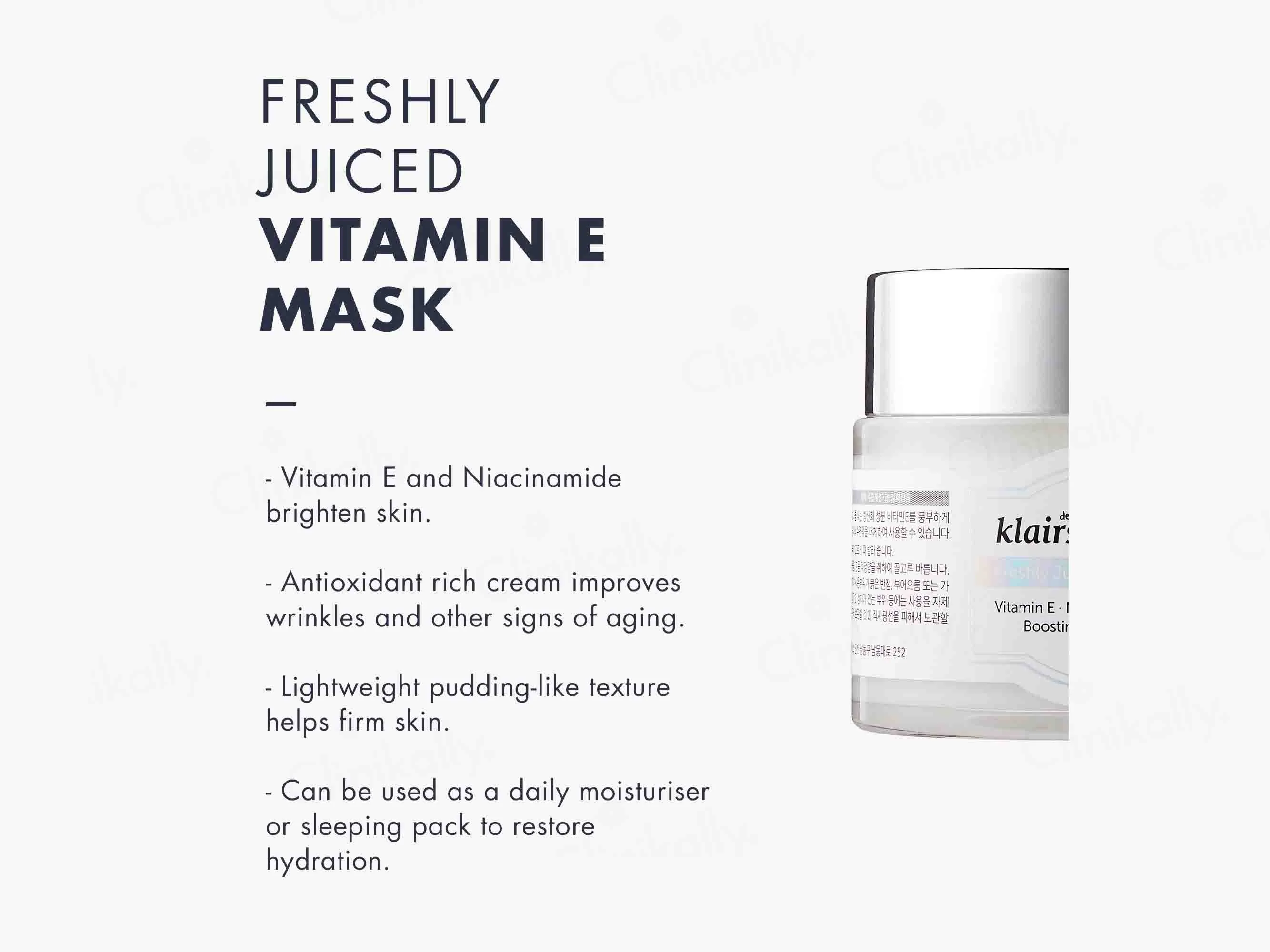 Klairs Freshly Juiced Vitamin E Mask - Image 4