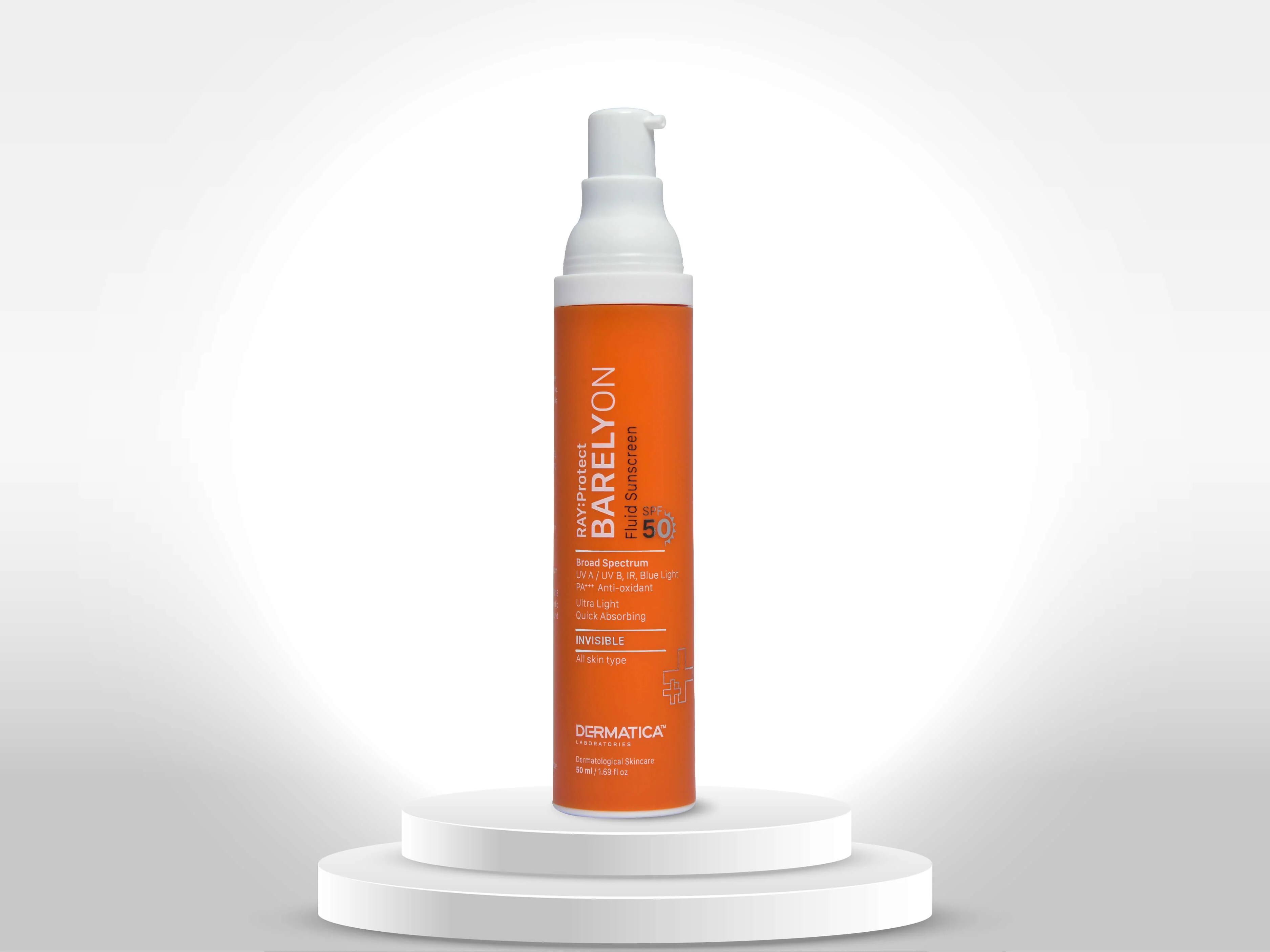 Dermatica Ray Protect Barelyon Fluid Sunscreen SPF 50 - Image 4