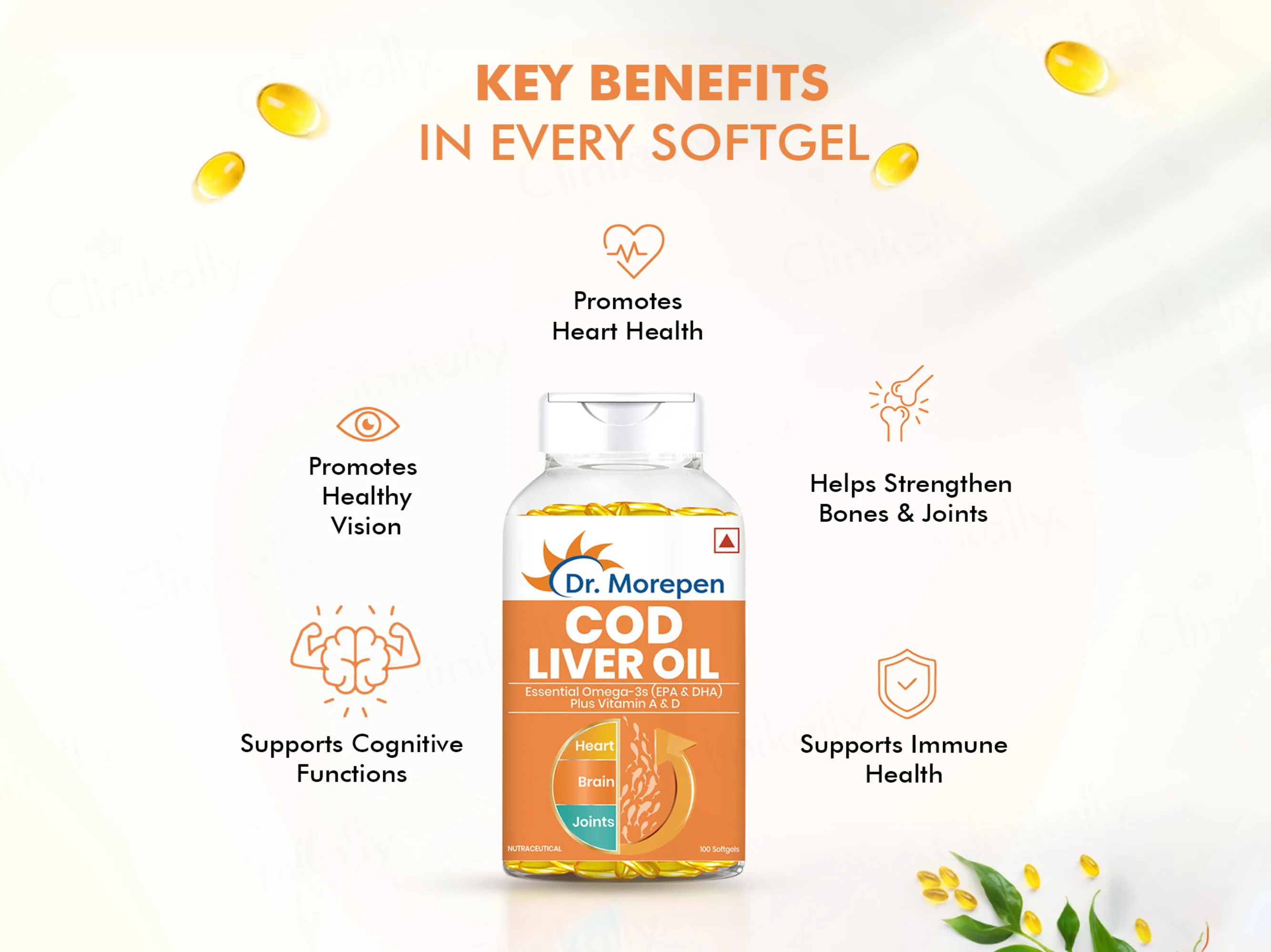 Dr. Morepen Cod Liver Oil Softgel - Image 5