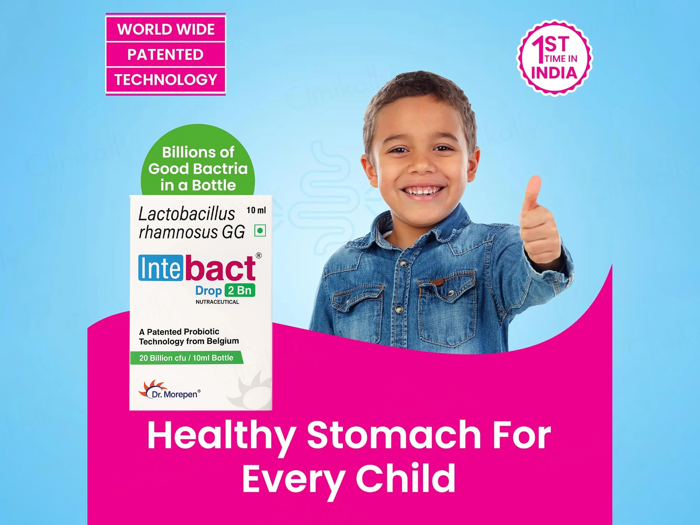 Dr. Morepen Intebact 2 Billion CFU Nutraceutical Oral Drop - Image 3