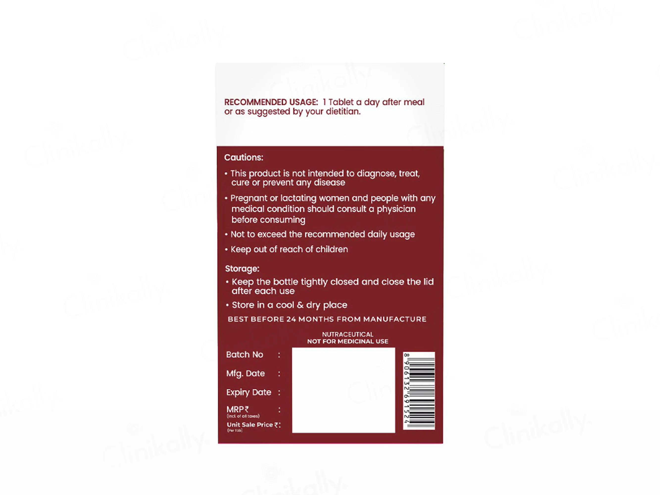 Dr. Morepen Iron & Zinc, L-Methyl Folate, Vitamin C & B12 Tablet - Image 12