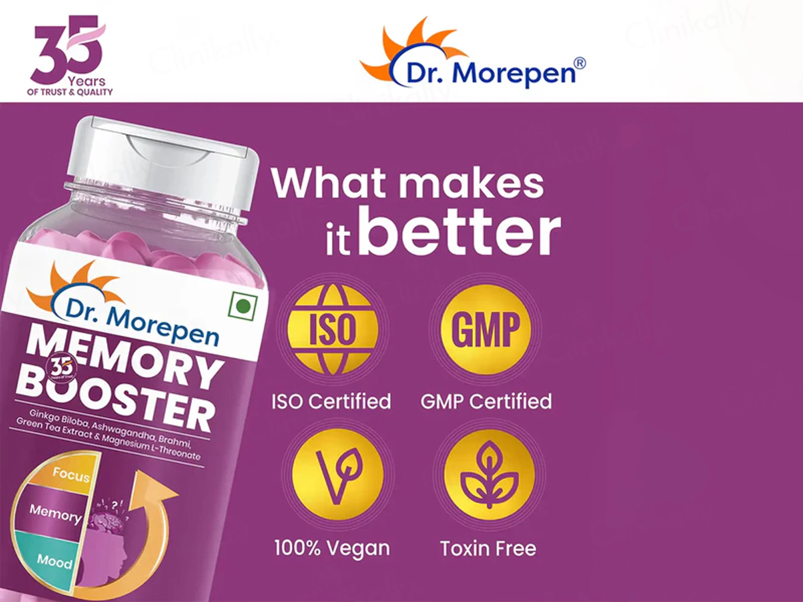 Dr. Morepen Memory Booster Tablet - Image 4