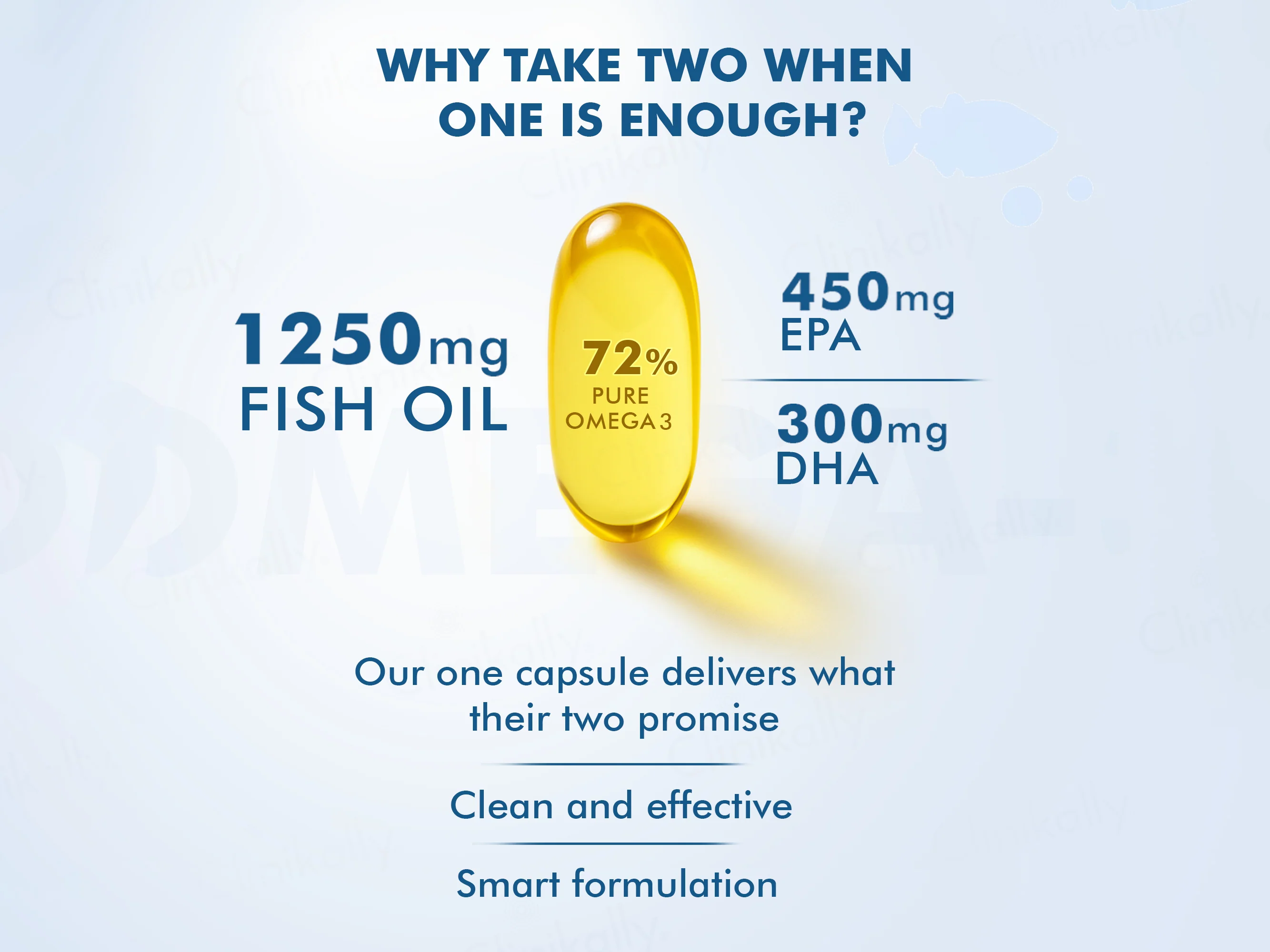 Dr. Morepen Omega-3 Deep Sea Fish Oil Triple Strength Soft Gelatin Capsule - Image 3