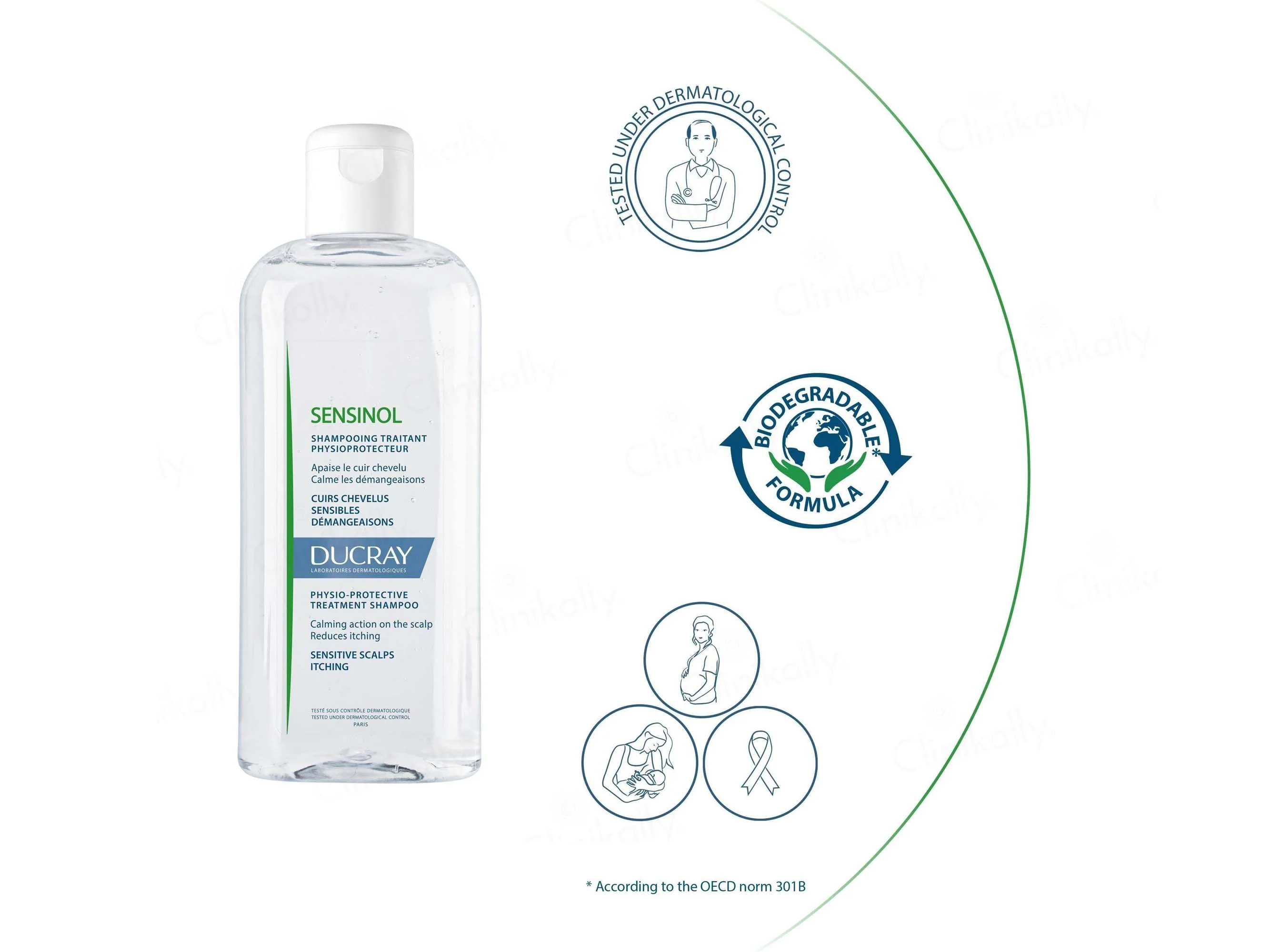 Ducray Sensinol Physio-Protective Treatment Shampoo - Image 7